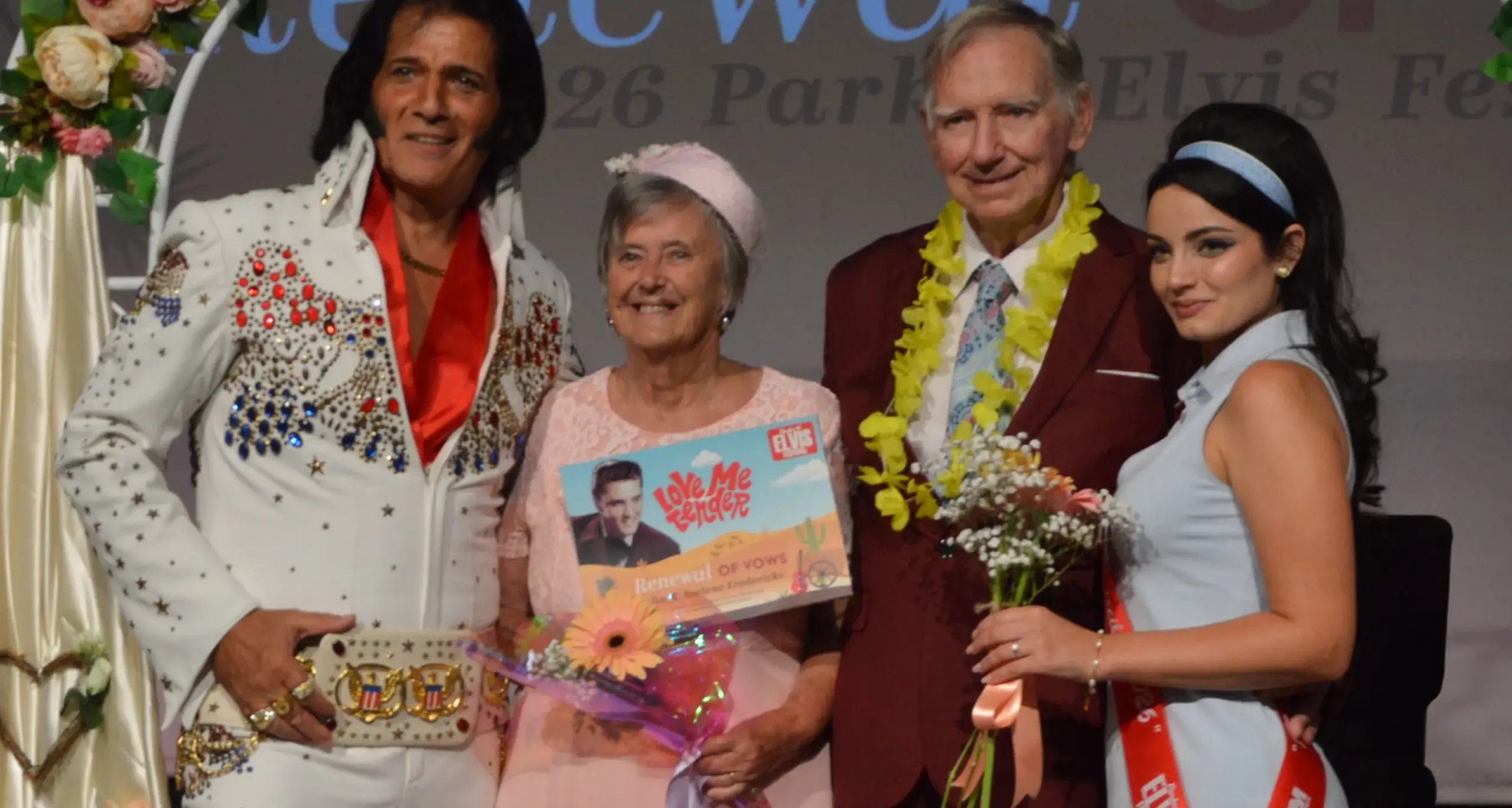 A love at first dance renewed by Elvis
