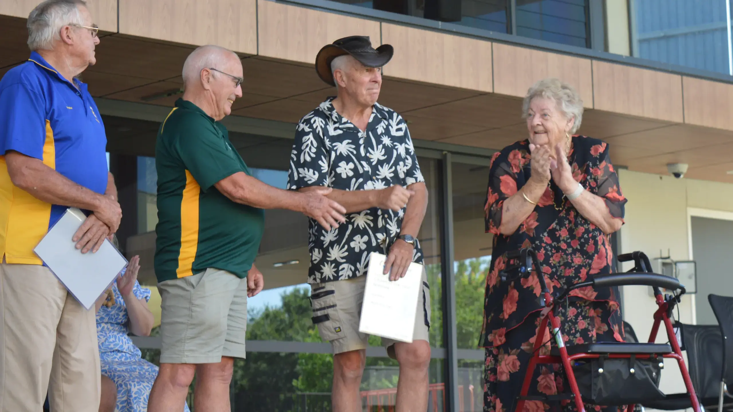 Emotions high as Mark named our top citizen