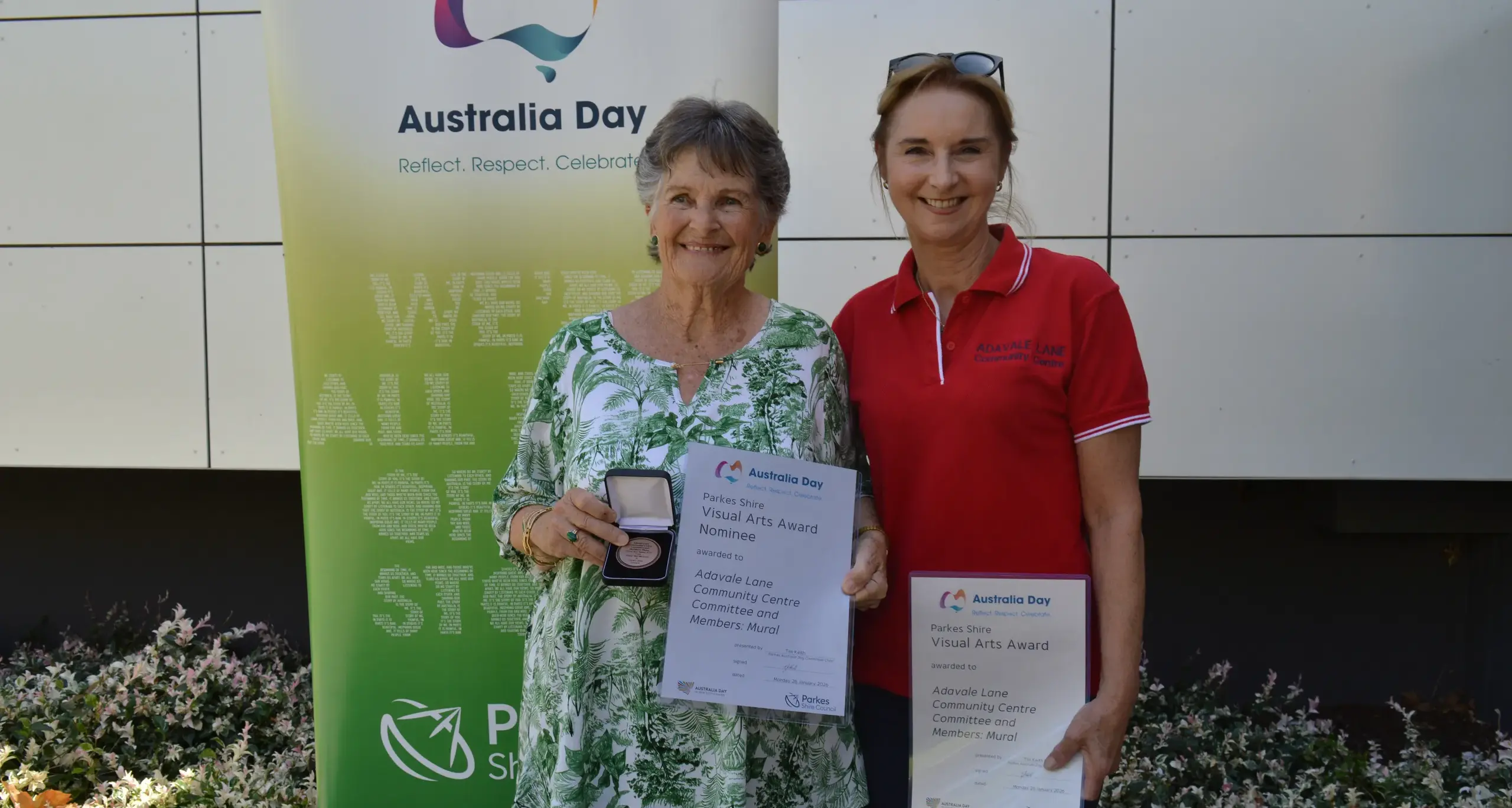 Outstanding contributions to our arts community