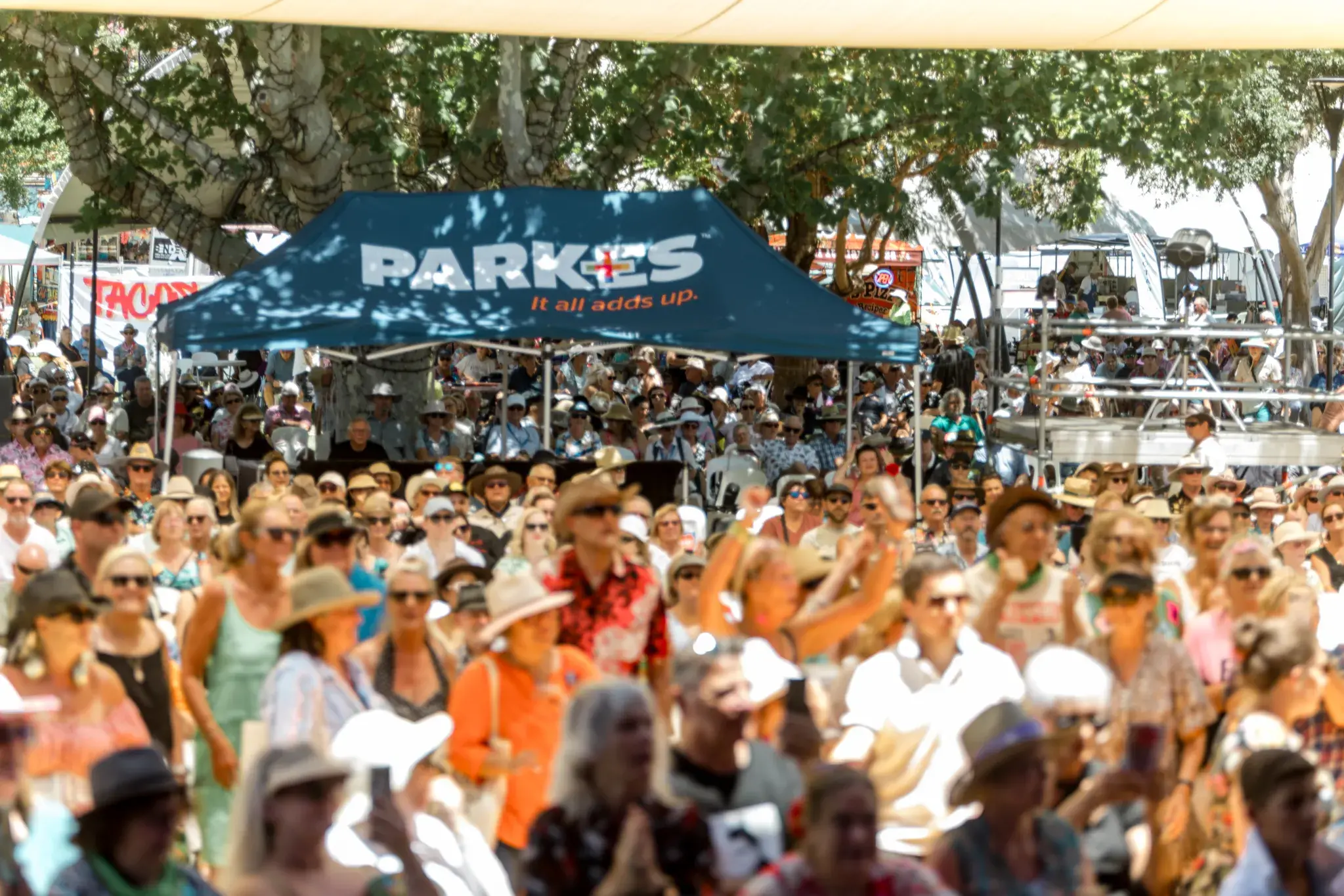 <p>Cooke Park came alive for the 2026 Parkes Elvis Festival despite the heatwave conditions. PHOTO: Parkes Elvis Festival</p>\\n
