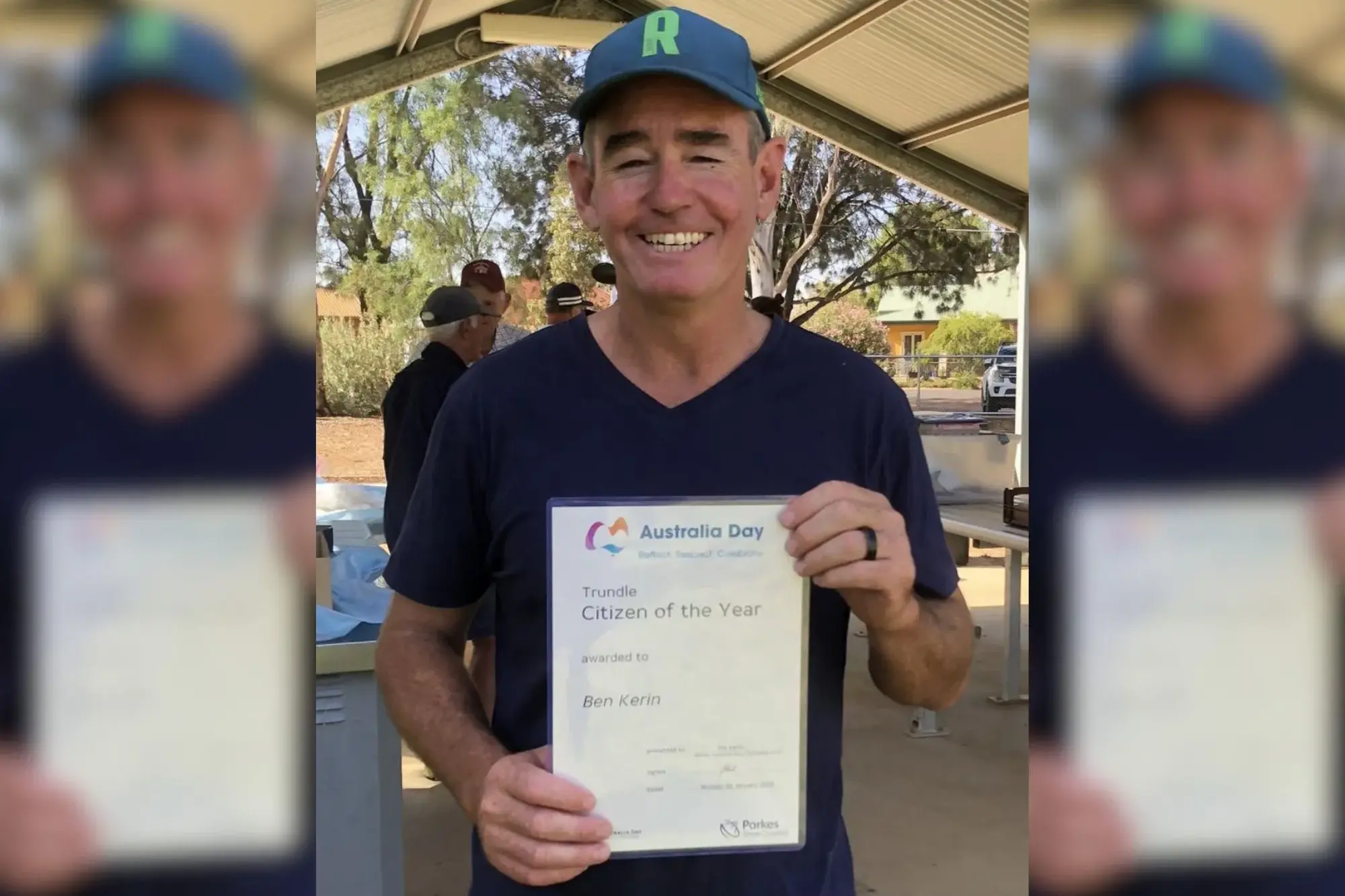 <p>Trundle\\'s Citizen of the Year, Ben Kerin.</p>\\n