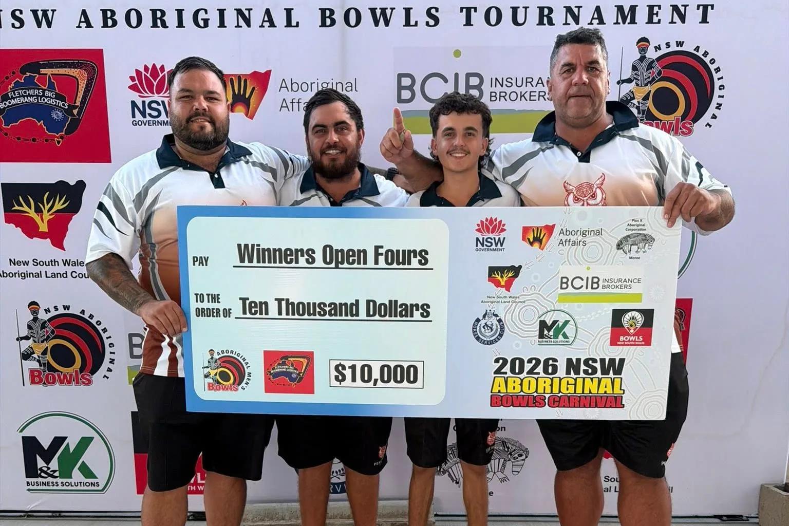 Peak Hill take out NSW Aboriginal Bowls Tournament