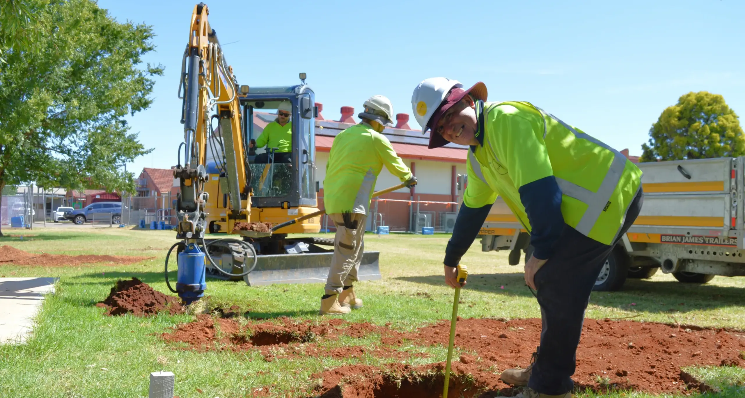 Work on new preschool officially begins