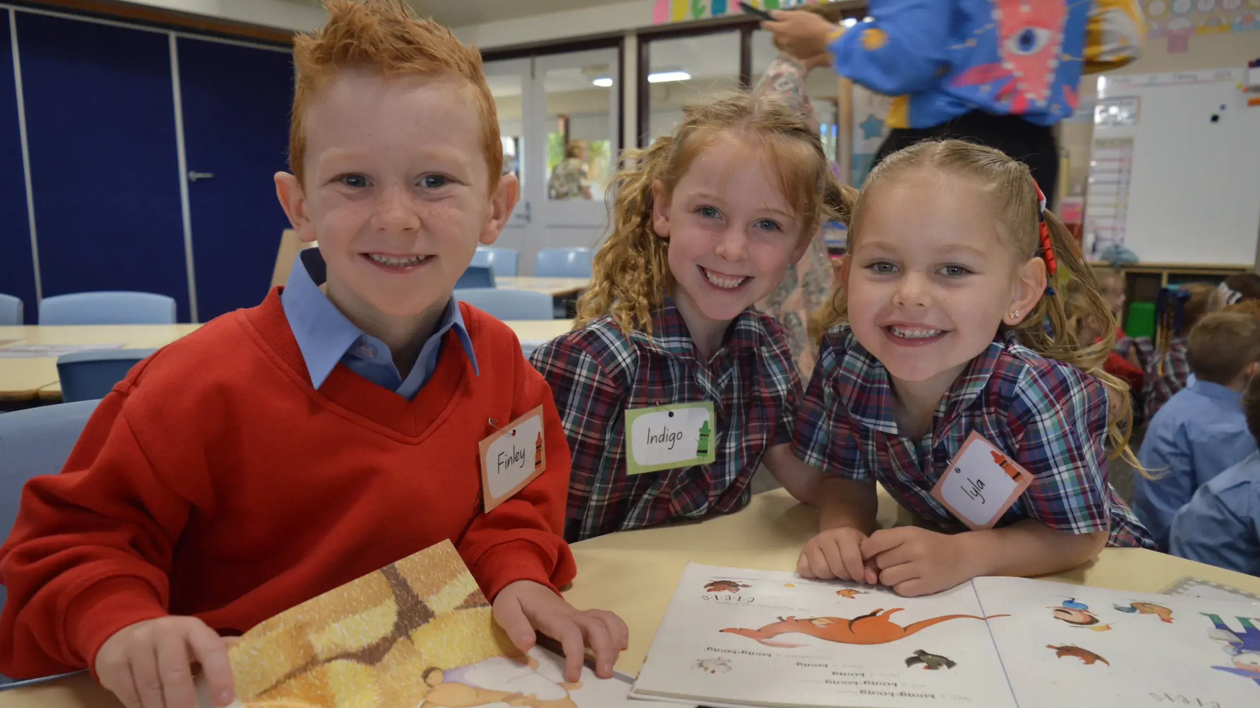 See who started kindy this year, part 1