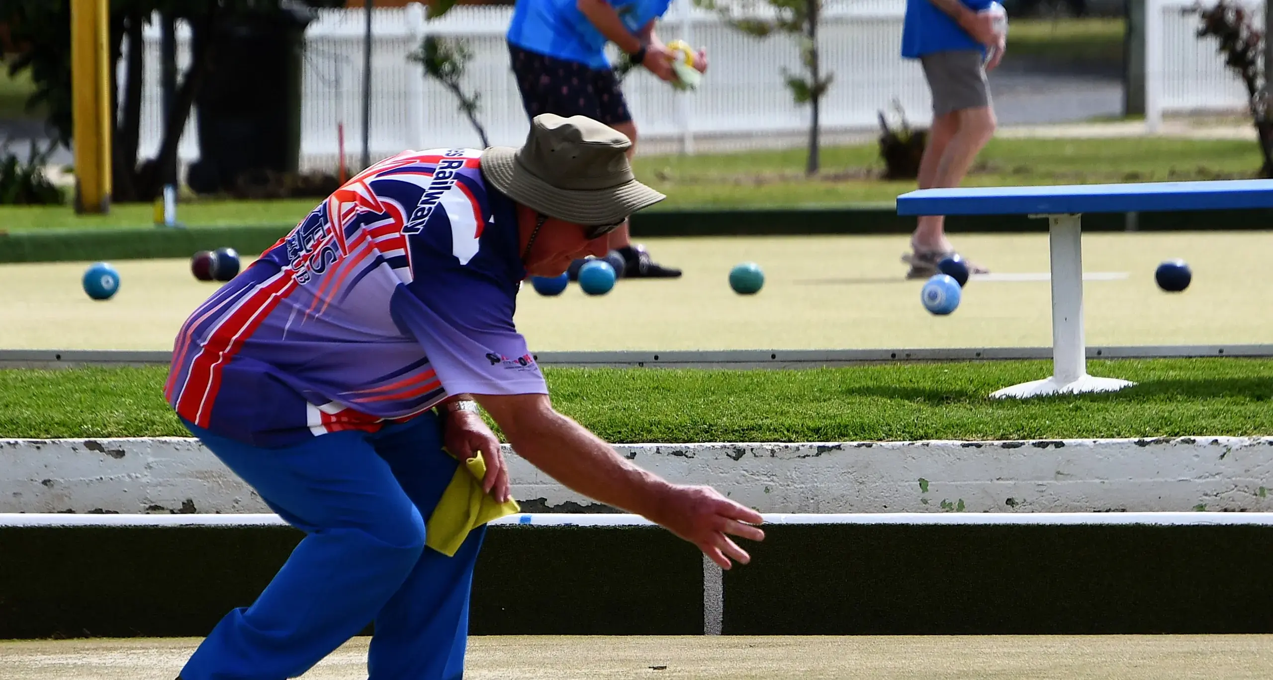 Cooler weather sees bowlers back in action on the green