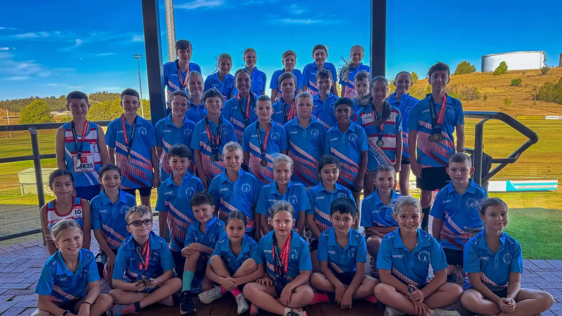 Scorching success for junior athletes at regional