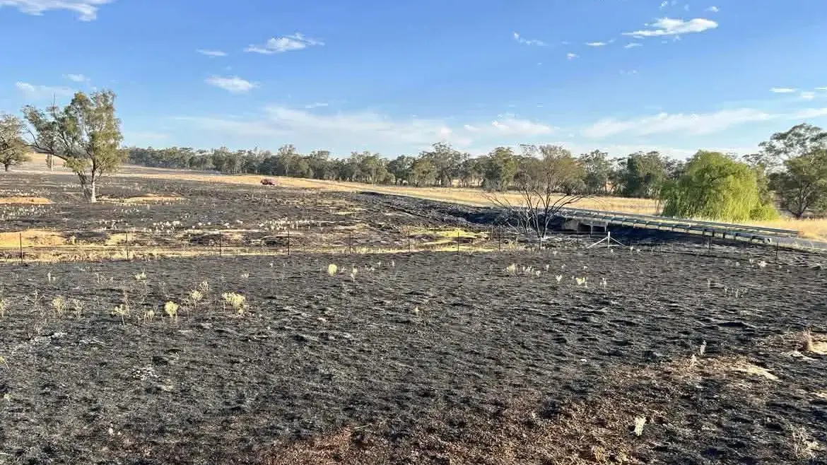Six fires in a week on Eugowra Road