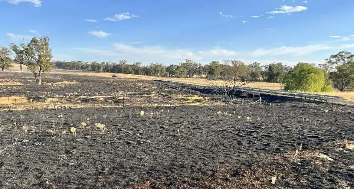 Six fires in a week on Eugowra Road