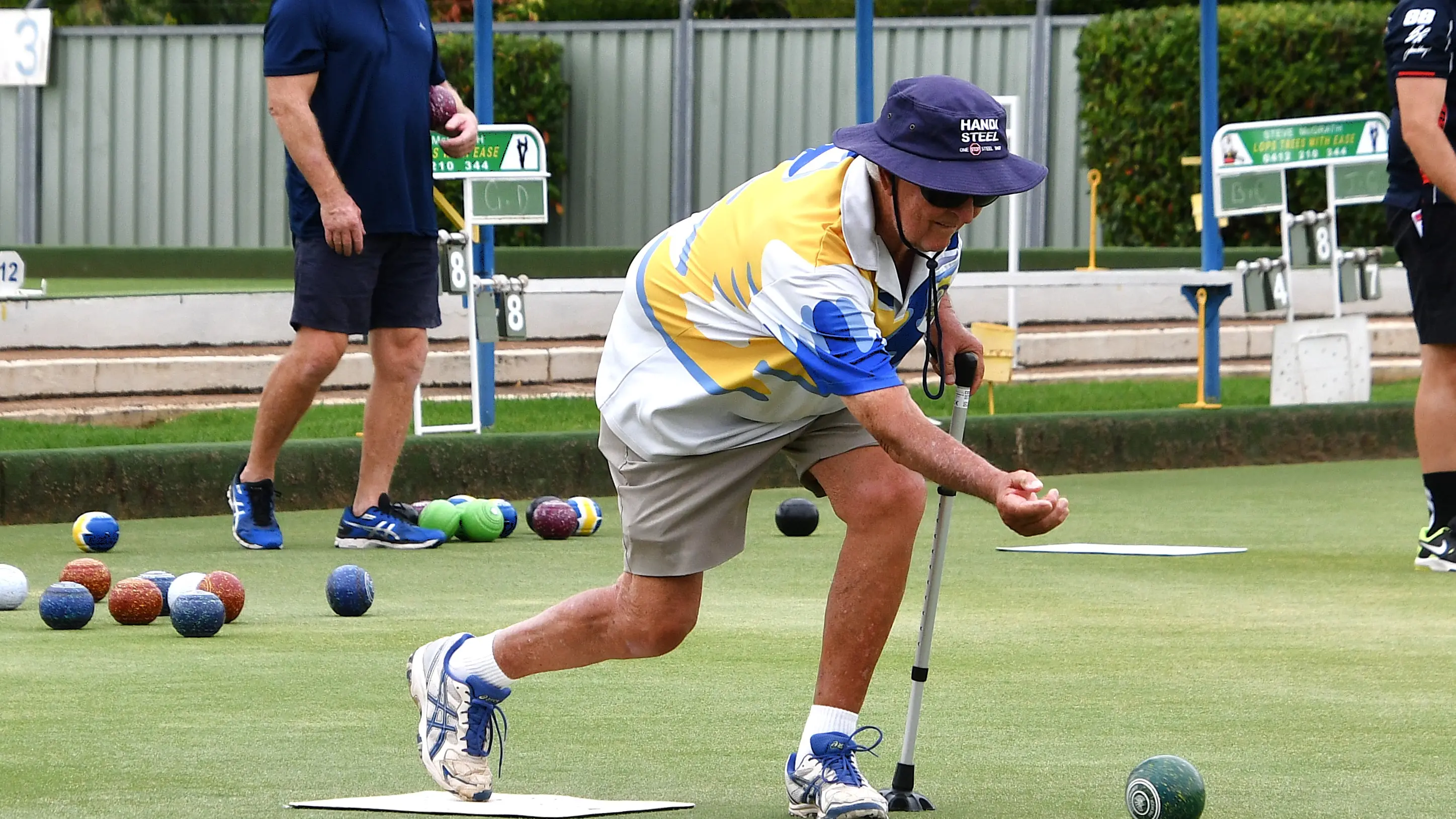 Narrow victories during social bowls