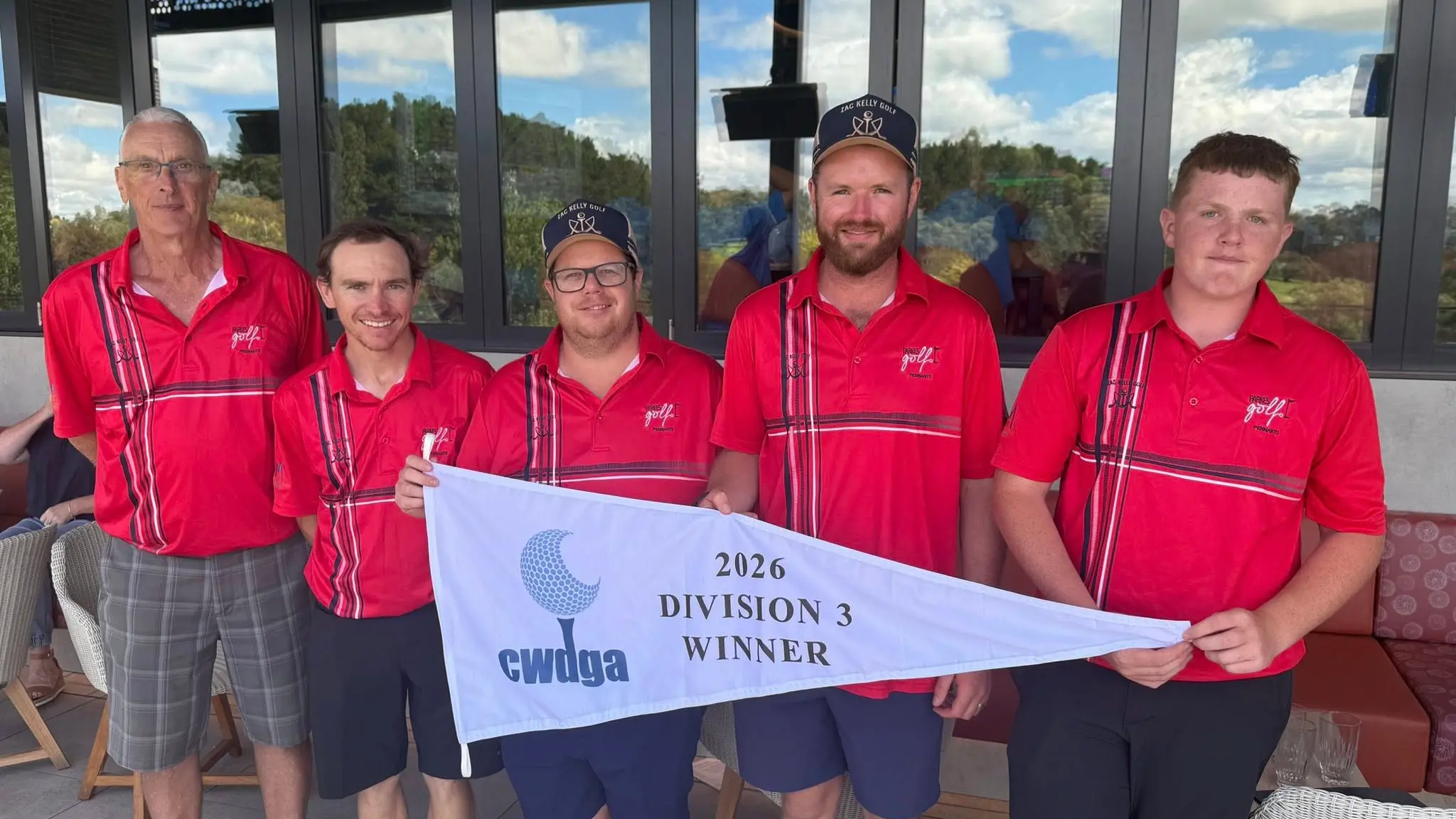 Division three team are CWDGA champions
