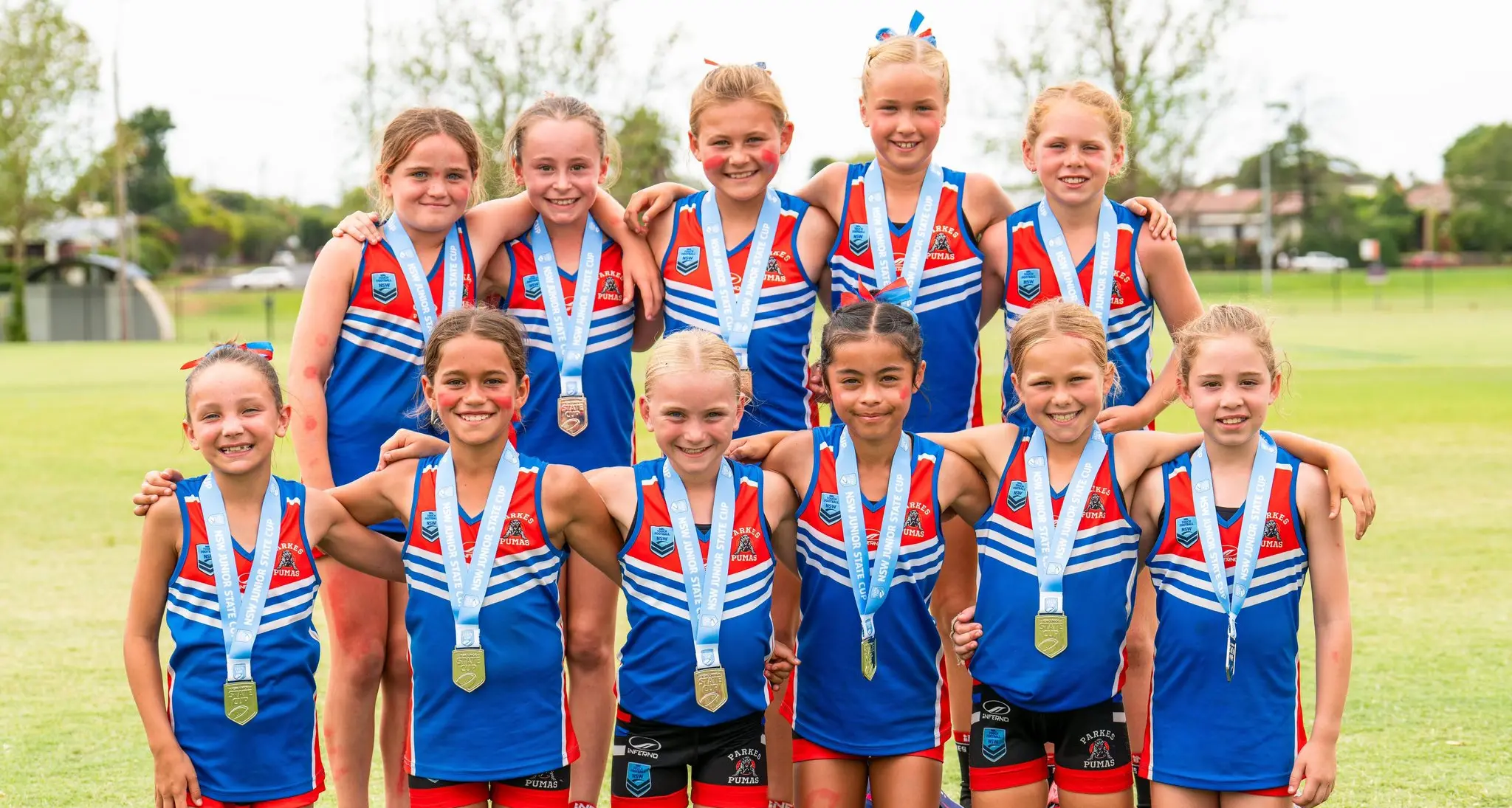 Pumas' 10 years girls are state runners-up