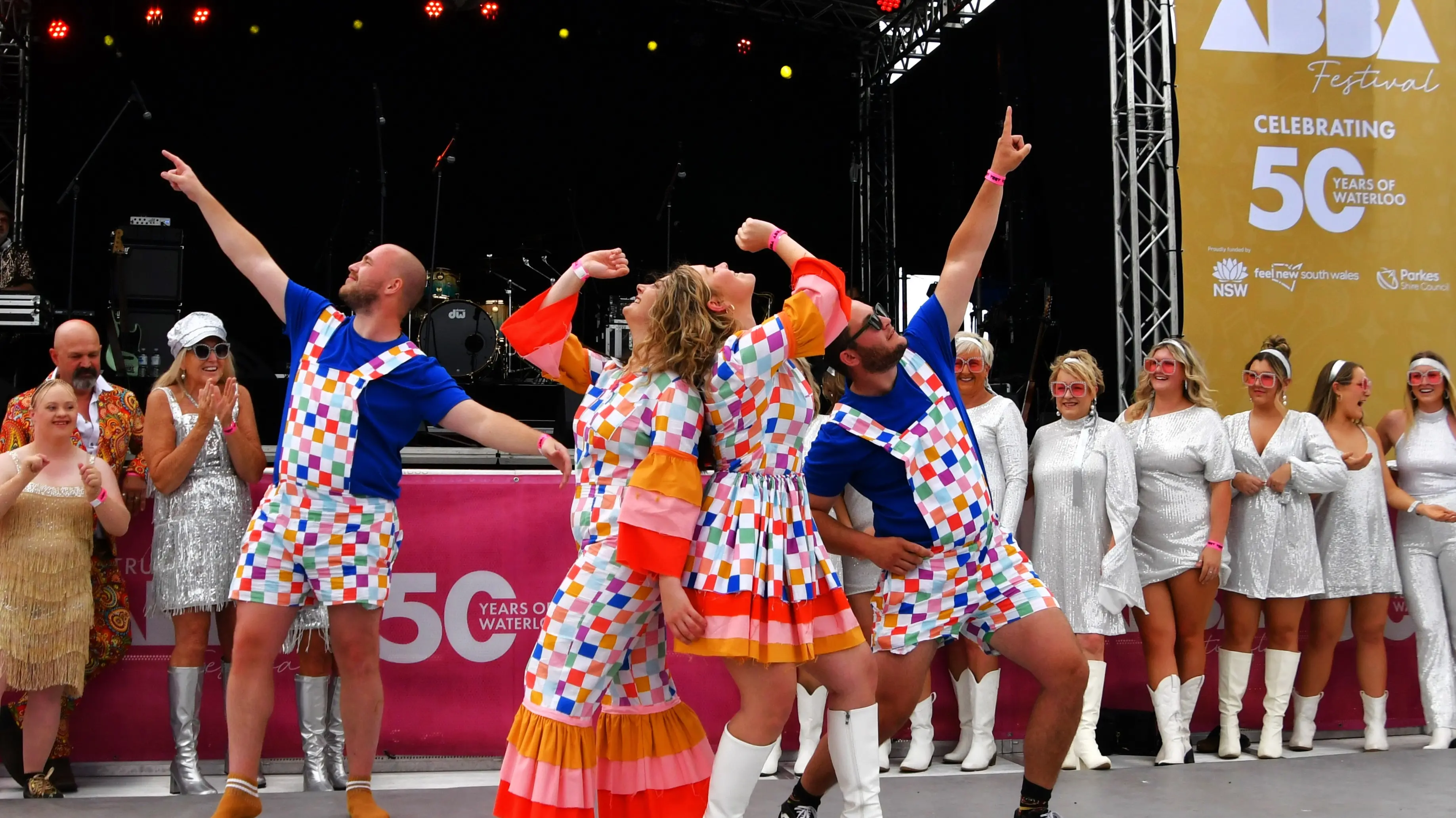 Tick for $20,000 to go towards ABBA Festival