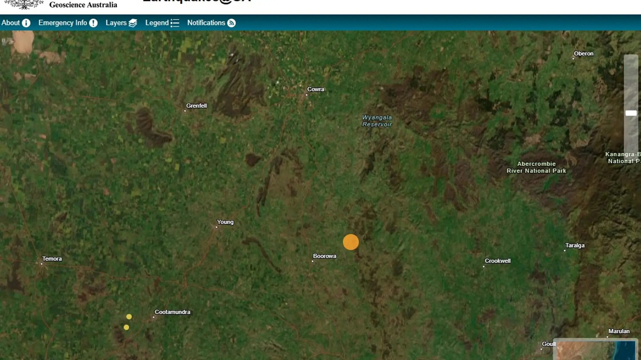 Parkes feels impact of Boorowa earthquake