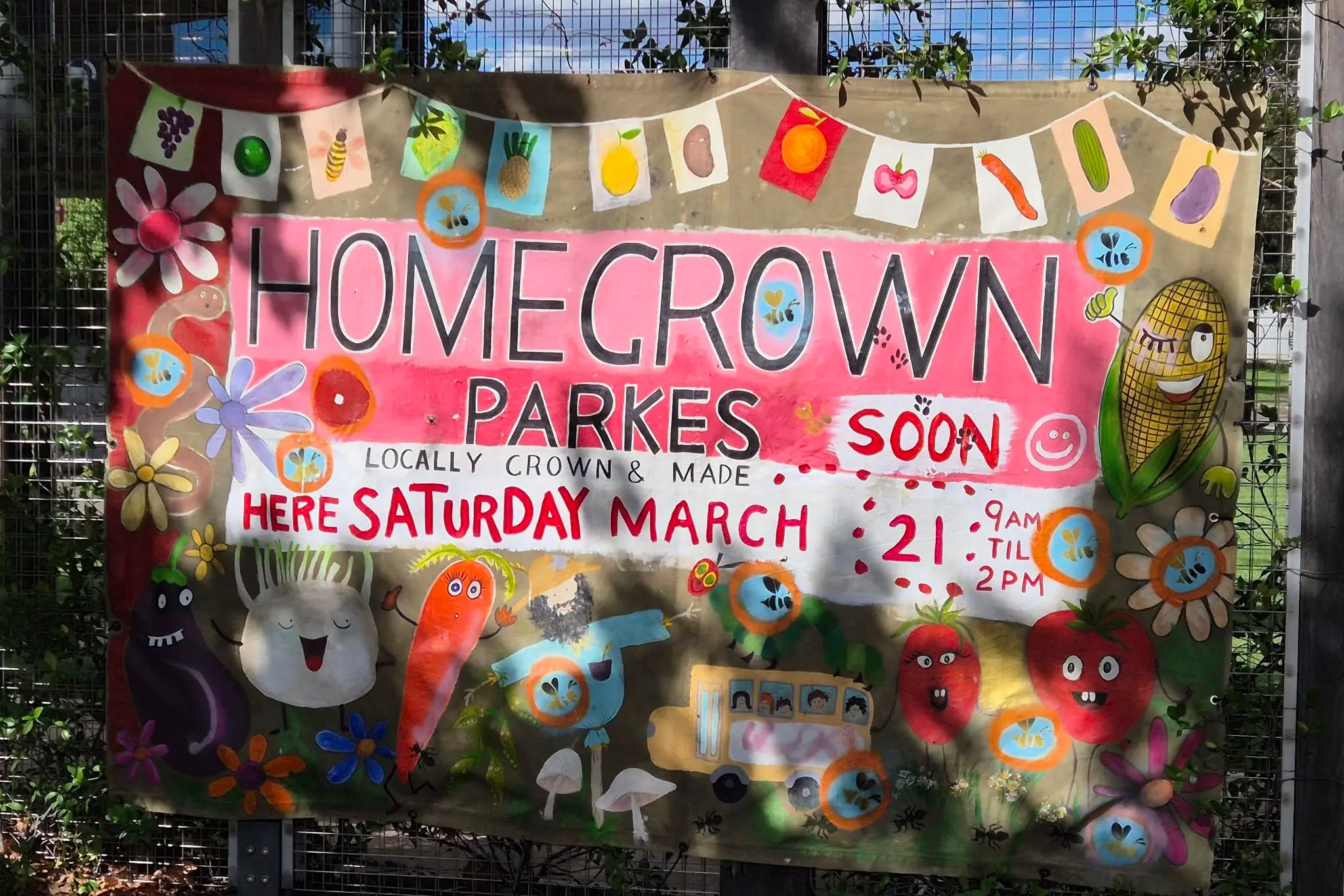 <p>Homegrown Parkes is on again this Saturday, 21 March..</p>\\n