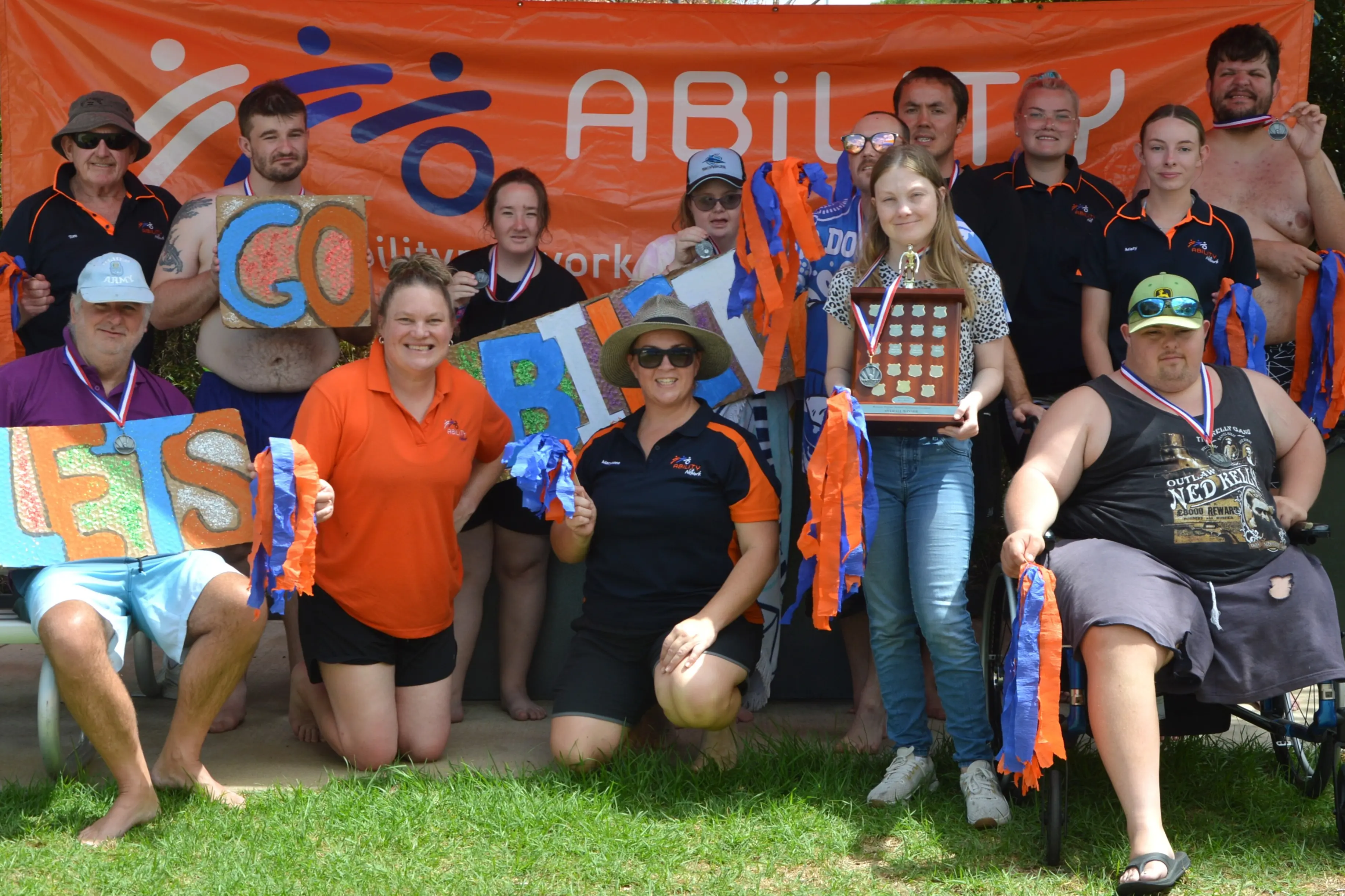 <p>Ability Network Cowra won this year\\'s swimming carnival with their team spirit and participation.  PHOTOS: Madeline Blackstock</p>\\n