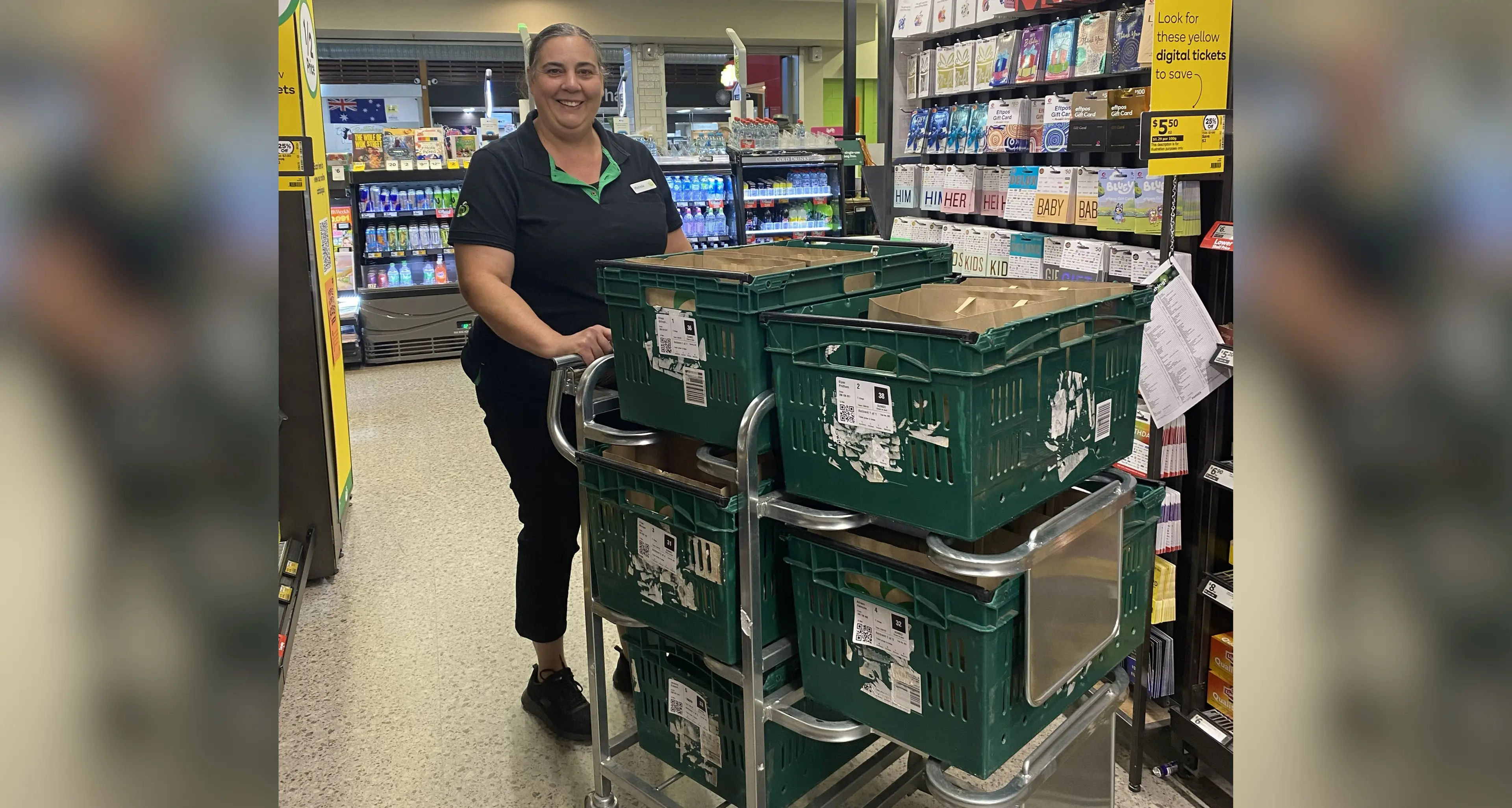 From Franklins to Woolworths, Michelle celebrates 30 years