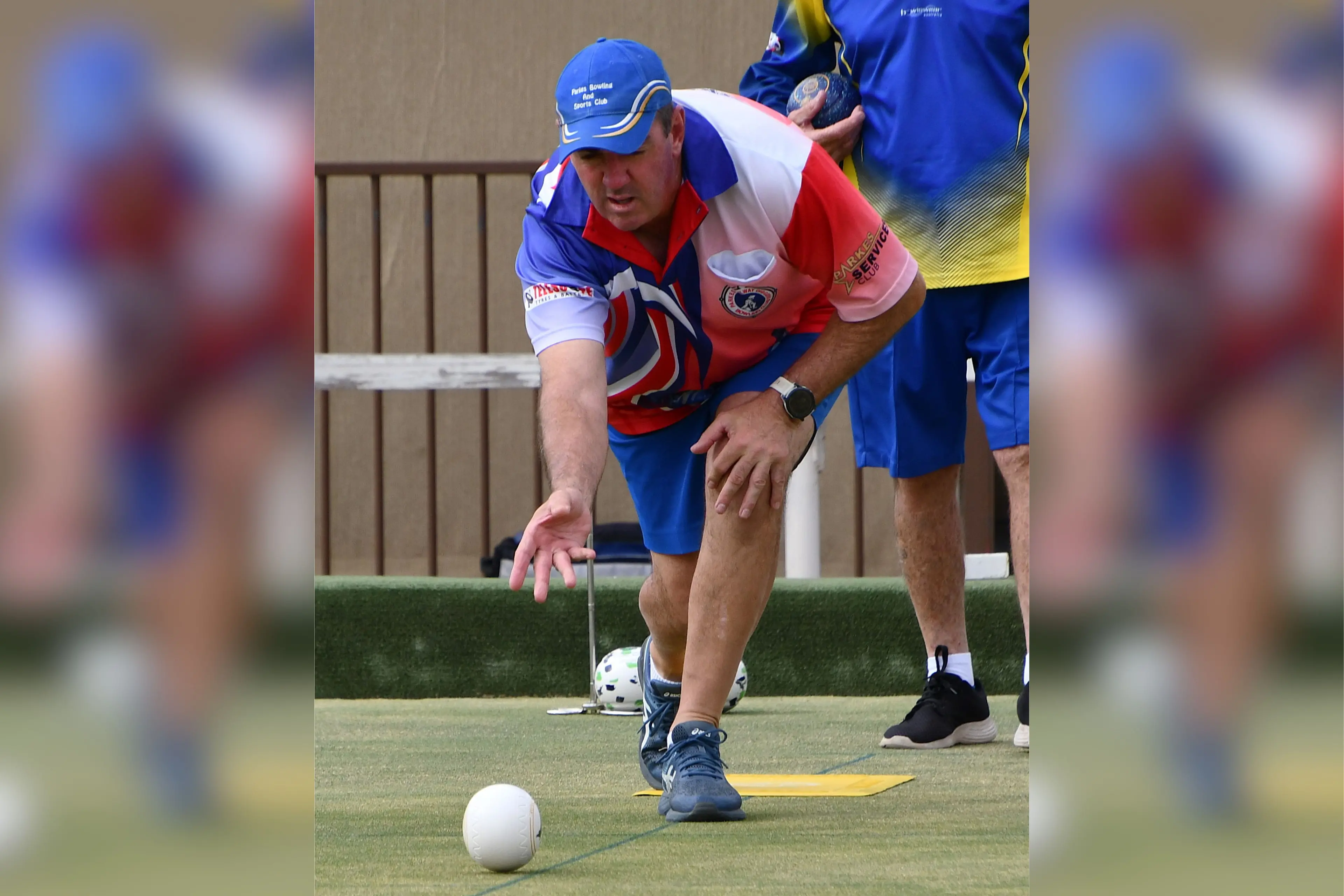 <p>Craig Cusack is a regular with the Parkes Railway Bowling Club. PHOTO: Jenny Kingham</p>\\n