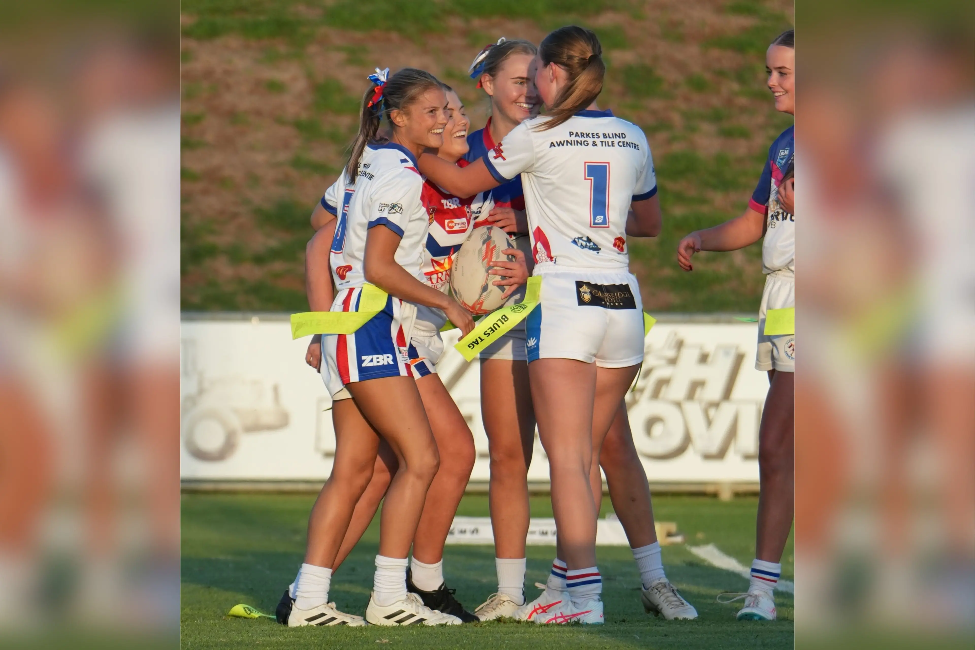 <p>Parkes SpaceCats celebrate a 6-0 win over Trundle in a trial match on Friday night. PHOTO: Parkes Spacemen Rugby League Facebook page</p>\\n
