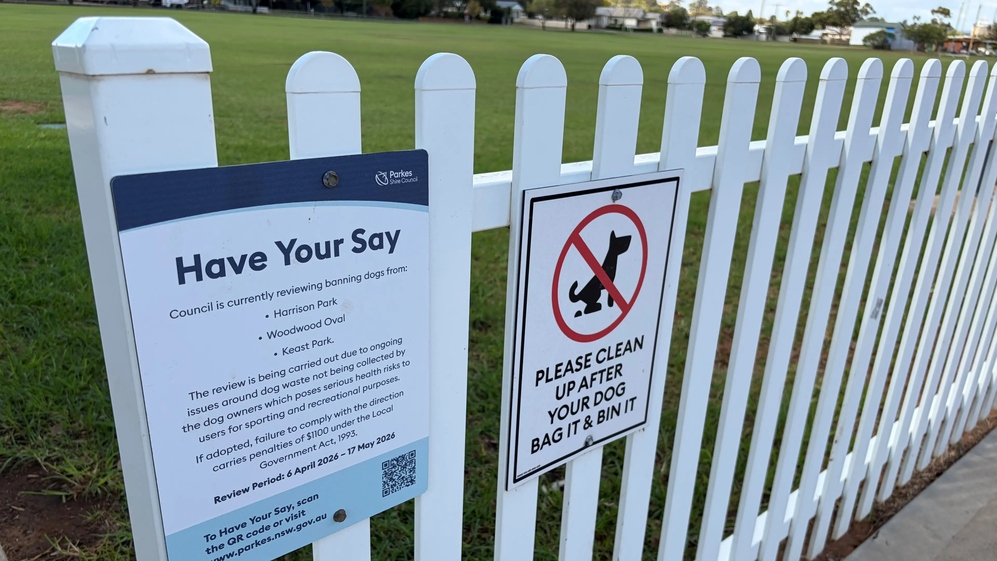 Council reviews dog access at sport fields