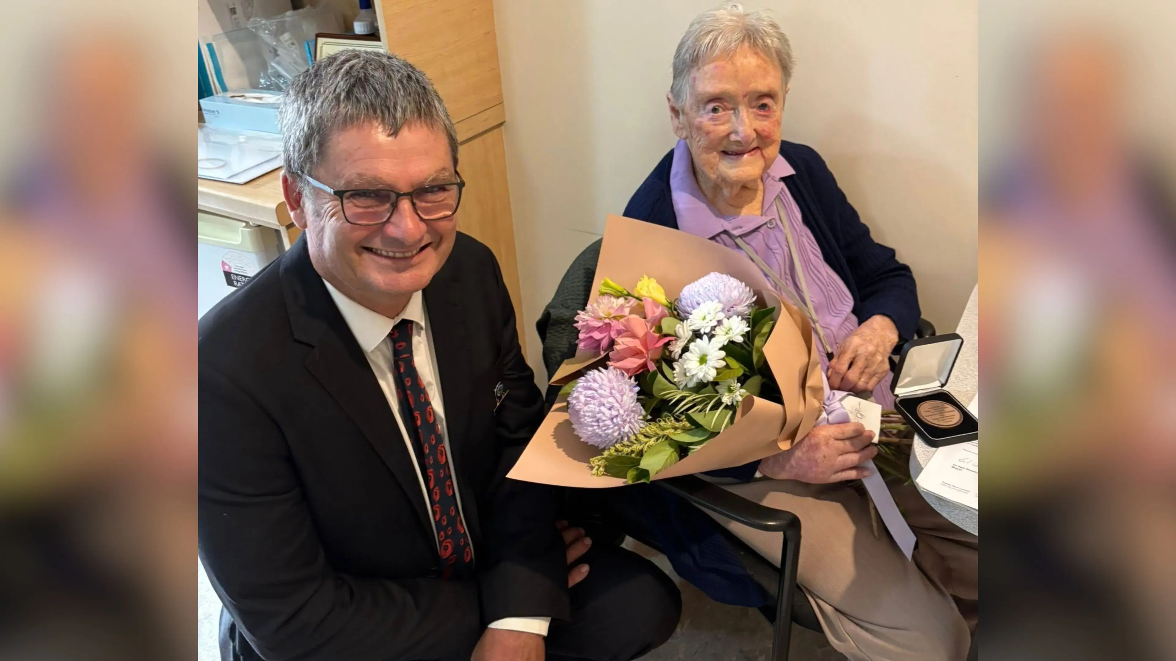 One hundred cheers and a Henry Parkes Medallion for Rene