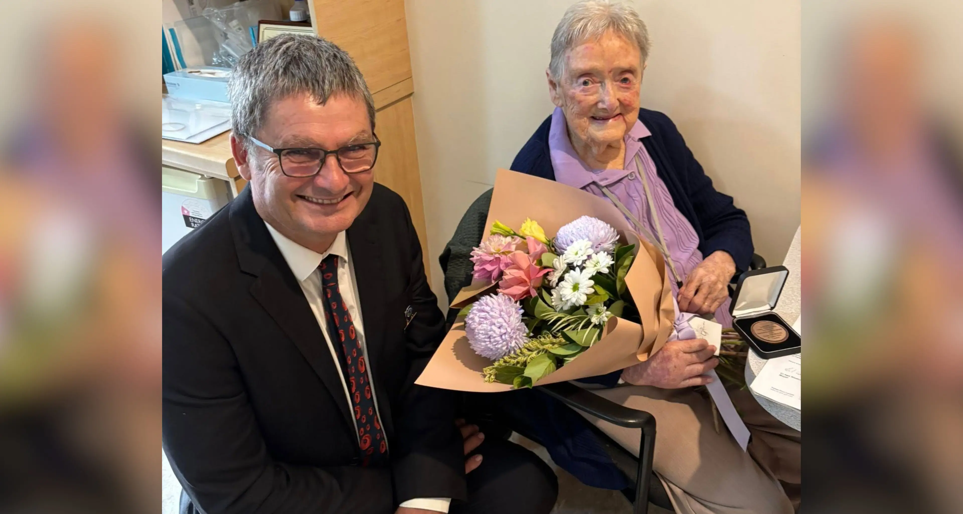 One hundred cheers and a Henry Parkes Medallion for Rene