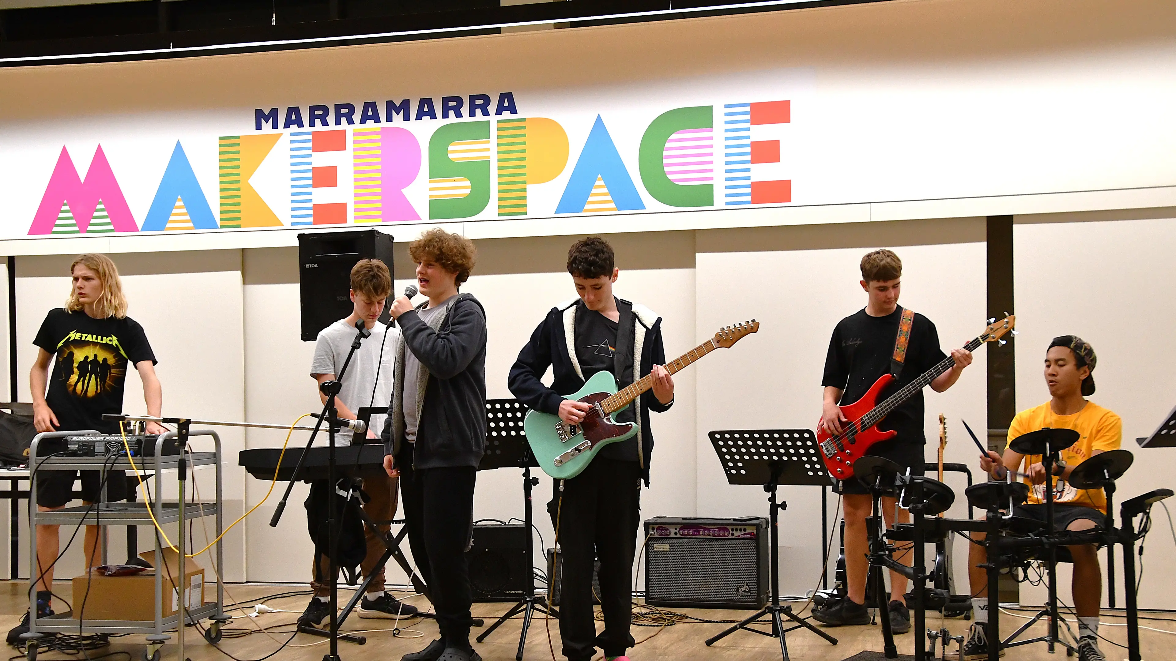 Rock vibes hit high note