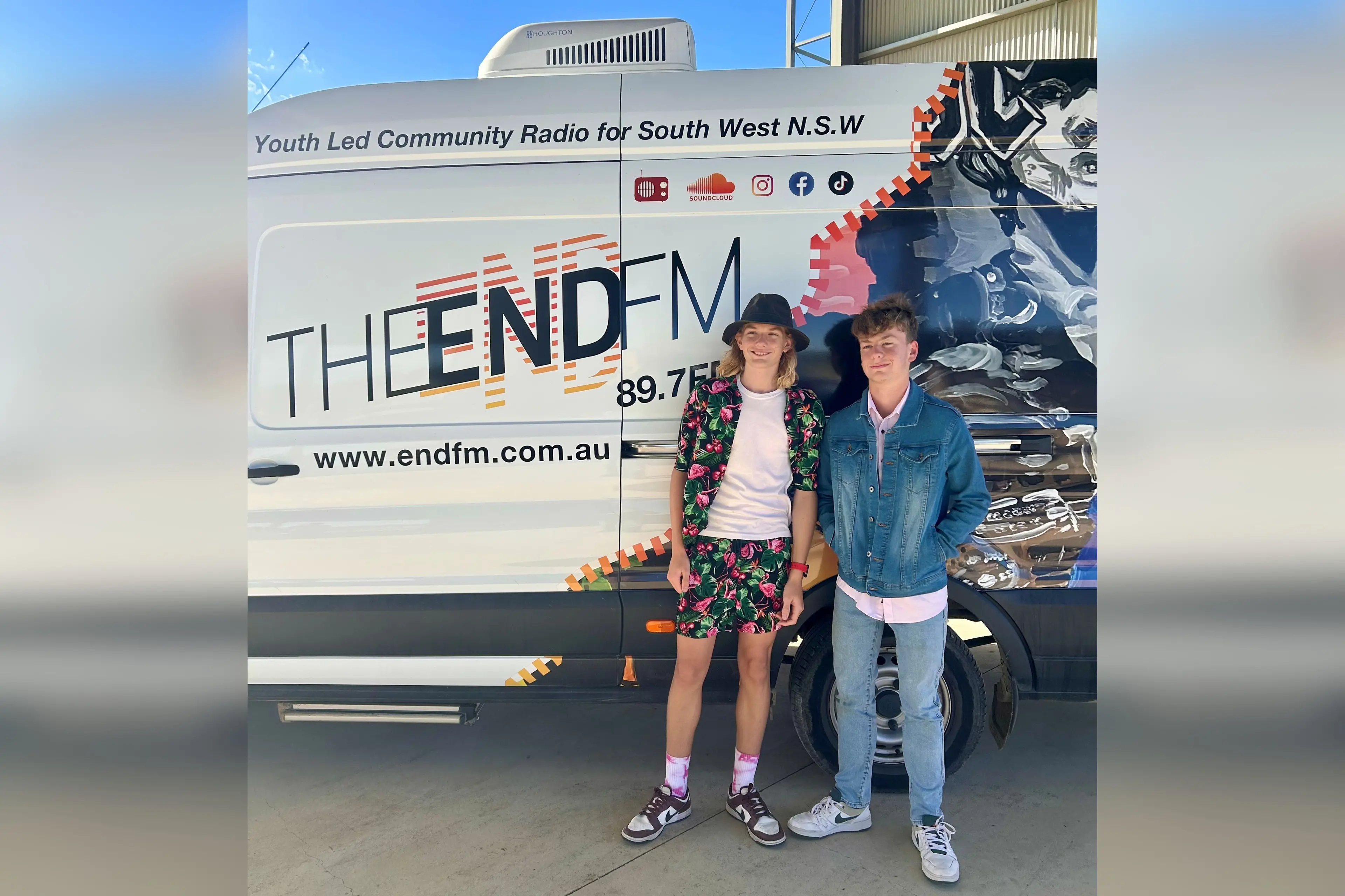 <p>Oscar Hendry and Harrison Rowbotham from Parkes were very excited and grateful to be part of BEATS, a special music development course in Deniliquin.</p>\\n