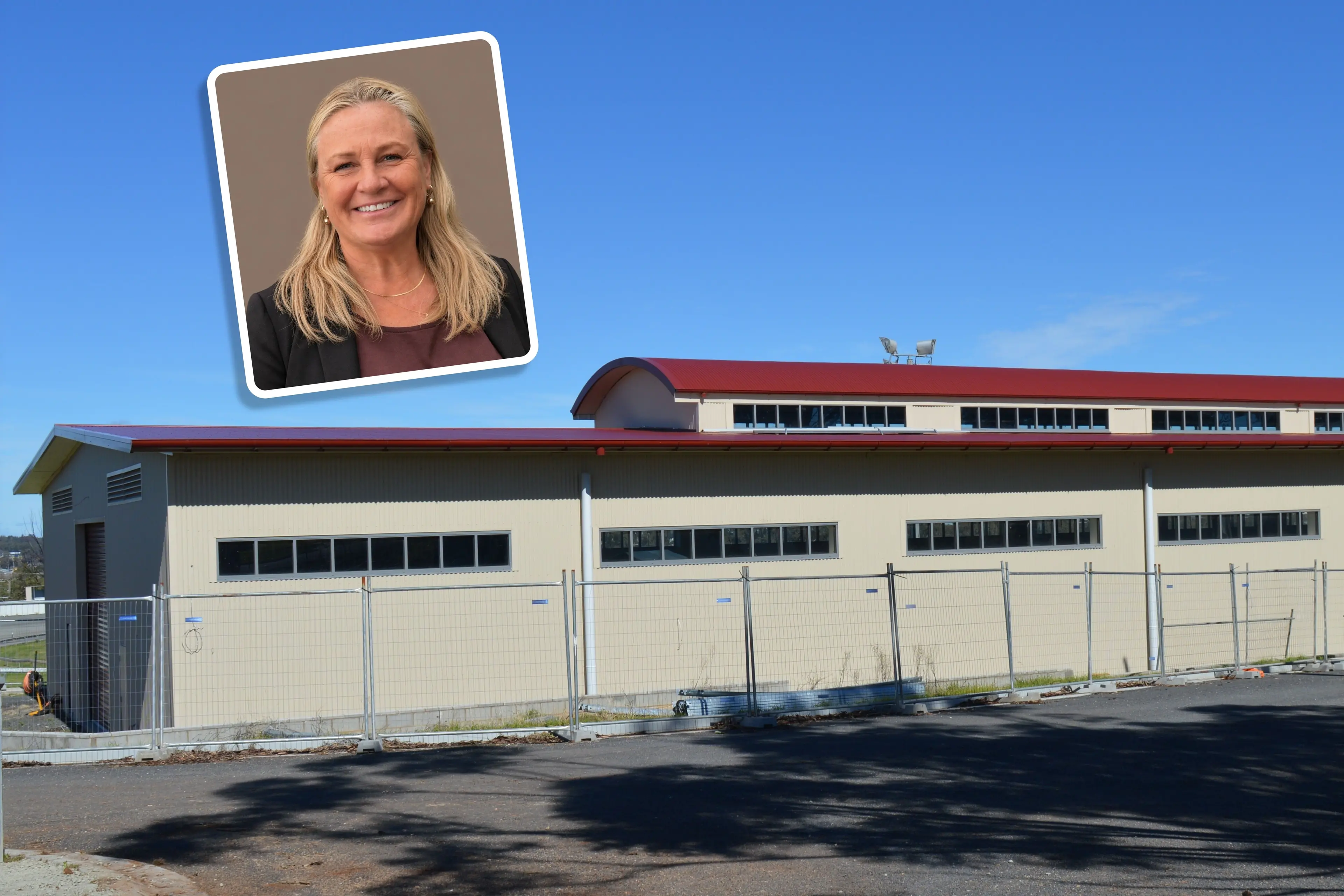 <p>Nicole Dunn (inset) is the temporary administrator who has been appointed to oversee management of the Parkes Showground, which will include exploring funding opportunities to complete the new main pavilion that\\'s been sitting unfinished for almost three years now.</p>\\n