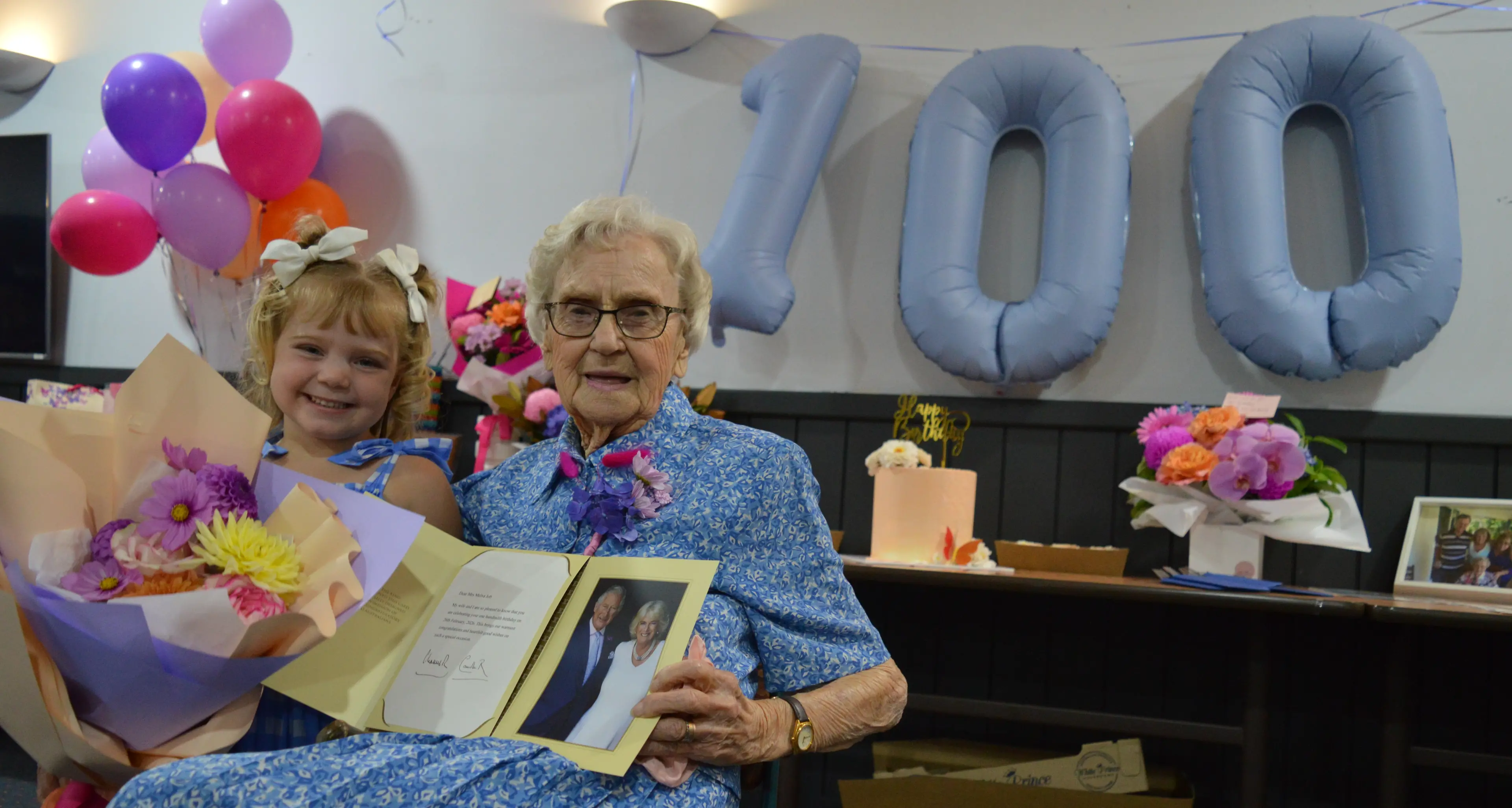 Melva joins 100 club