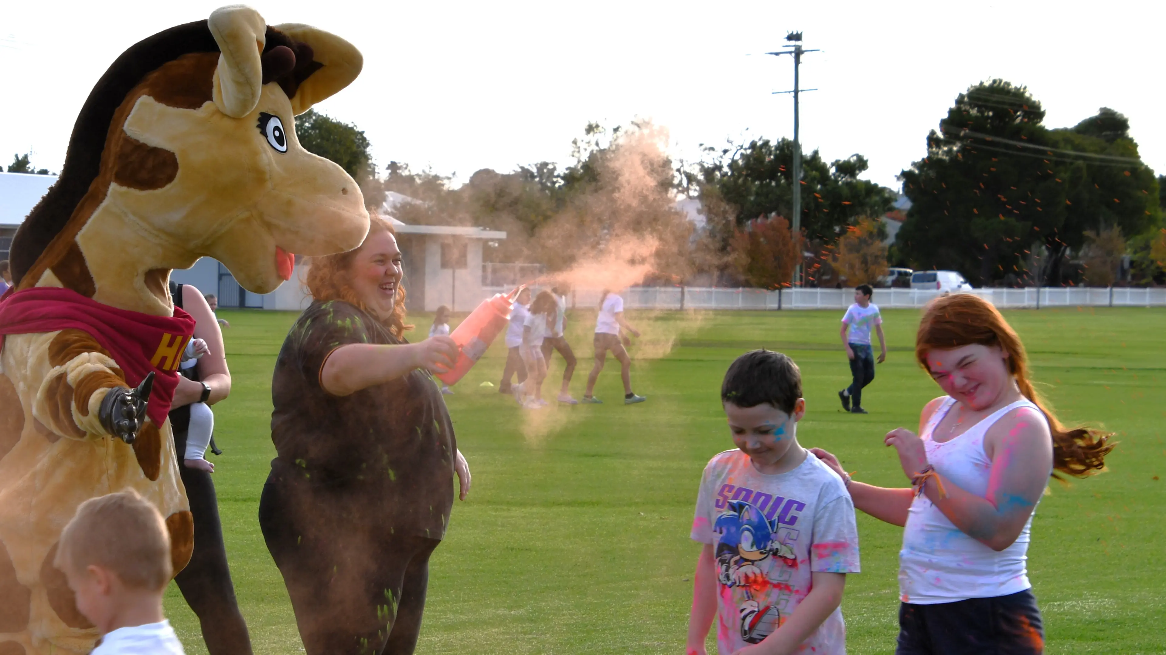 Healthy Harold's colour run is back