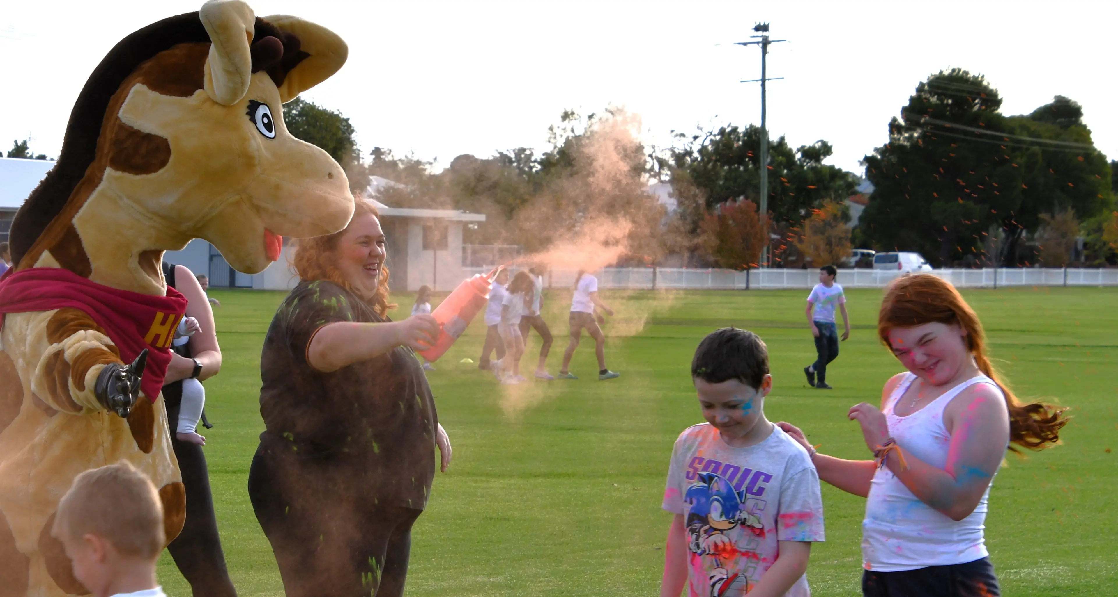 Healthy Harold's colour run is back