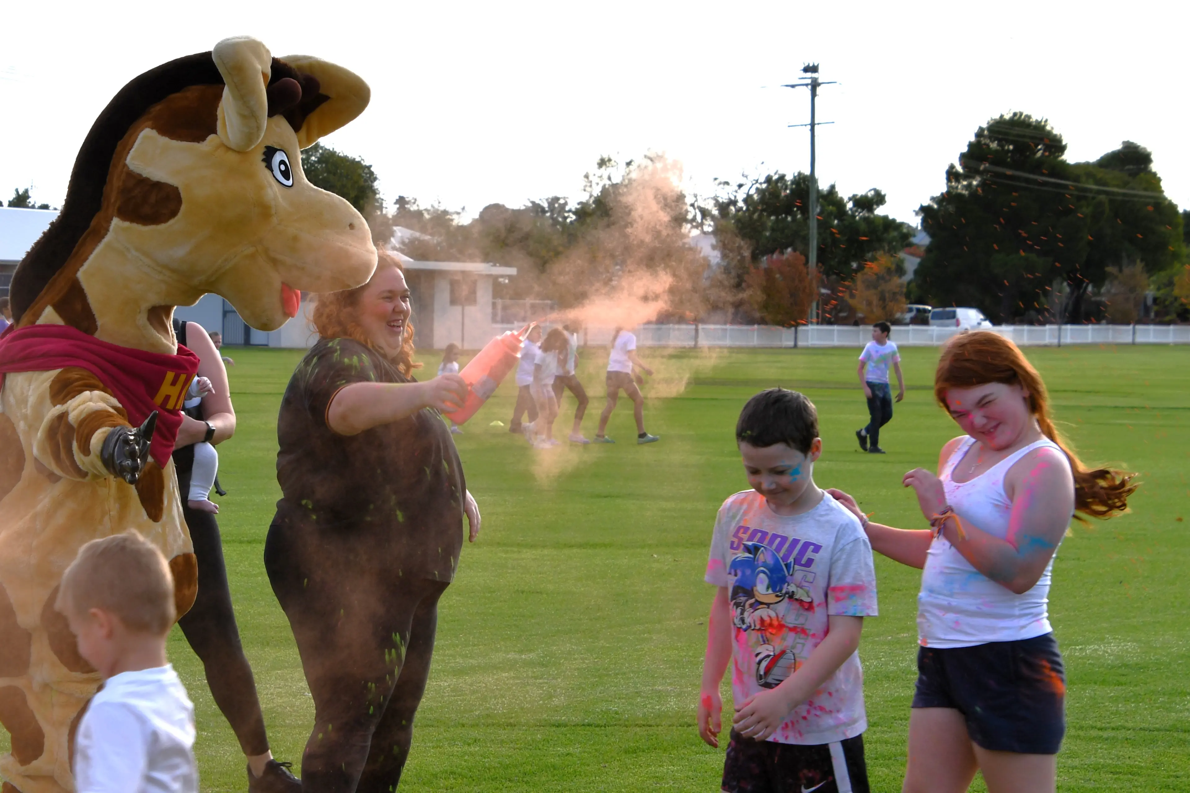 <p>The Healthy Harold Colour Run that\\'s part of the Parkes Festival of Health is back this month. PHOTO: Jenny Kingham</p>\\n