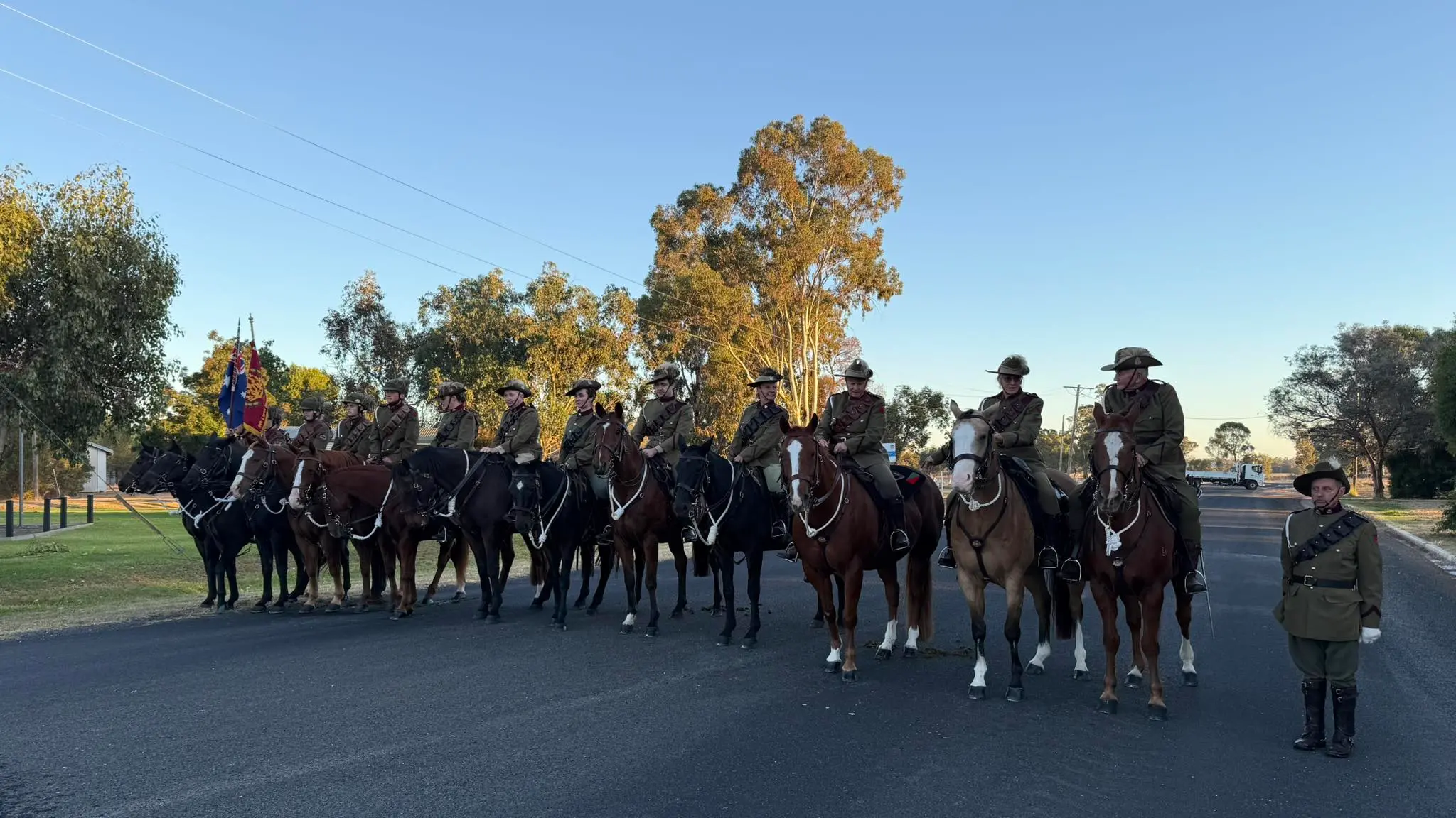 Record Light Horse parade as youth speaker inspires others