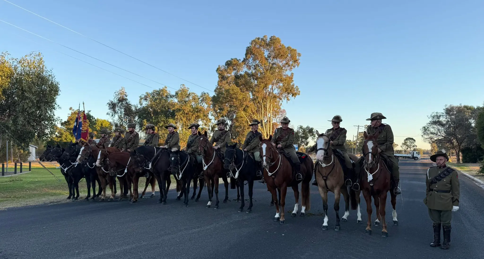 Record Light Horse parade as youth speaker inspires others