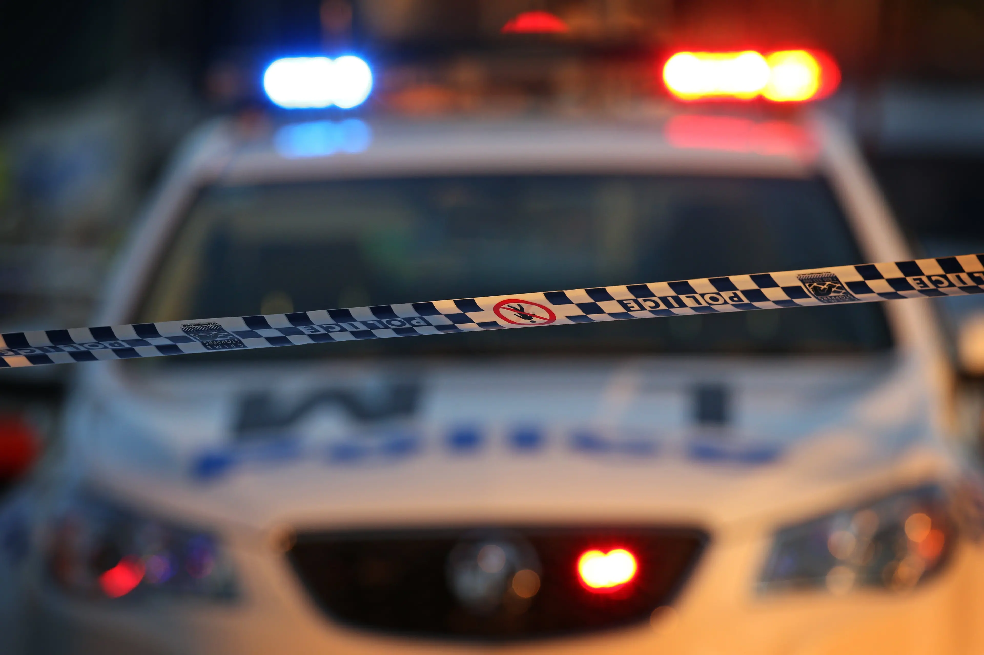 <p>A crime scene was established after a body was found near a vehicle on Monday.</p>\\n
