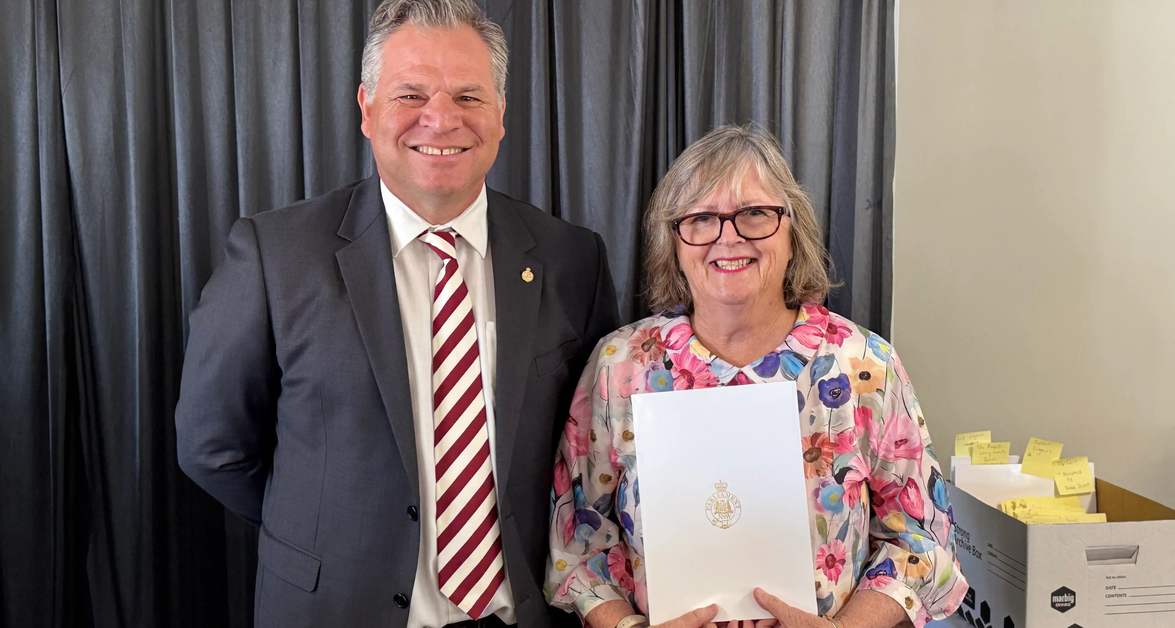 Award honours two lifetimes in education