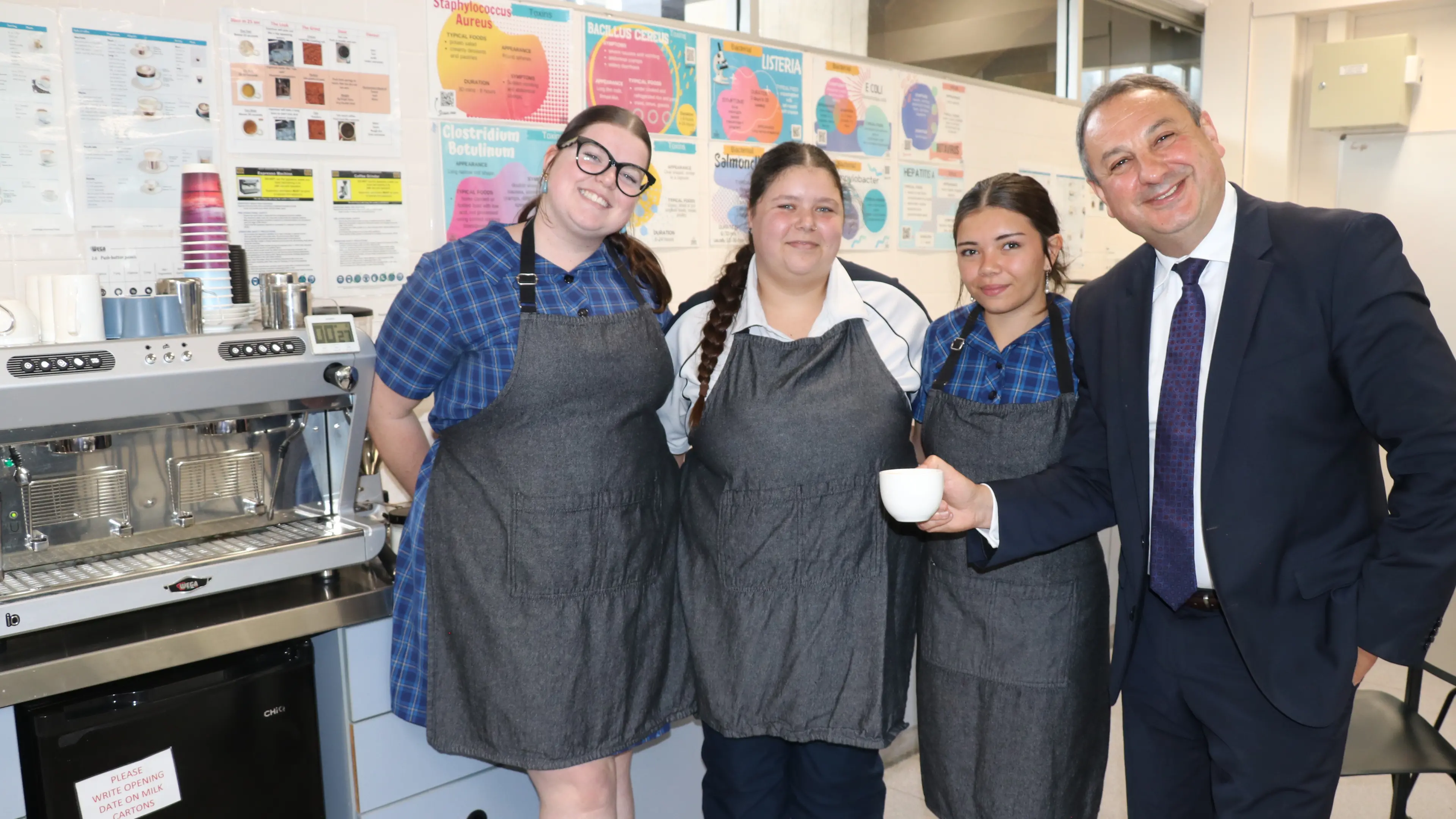 Forbes High takes centre stage in education executive tour