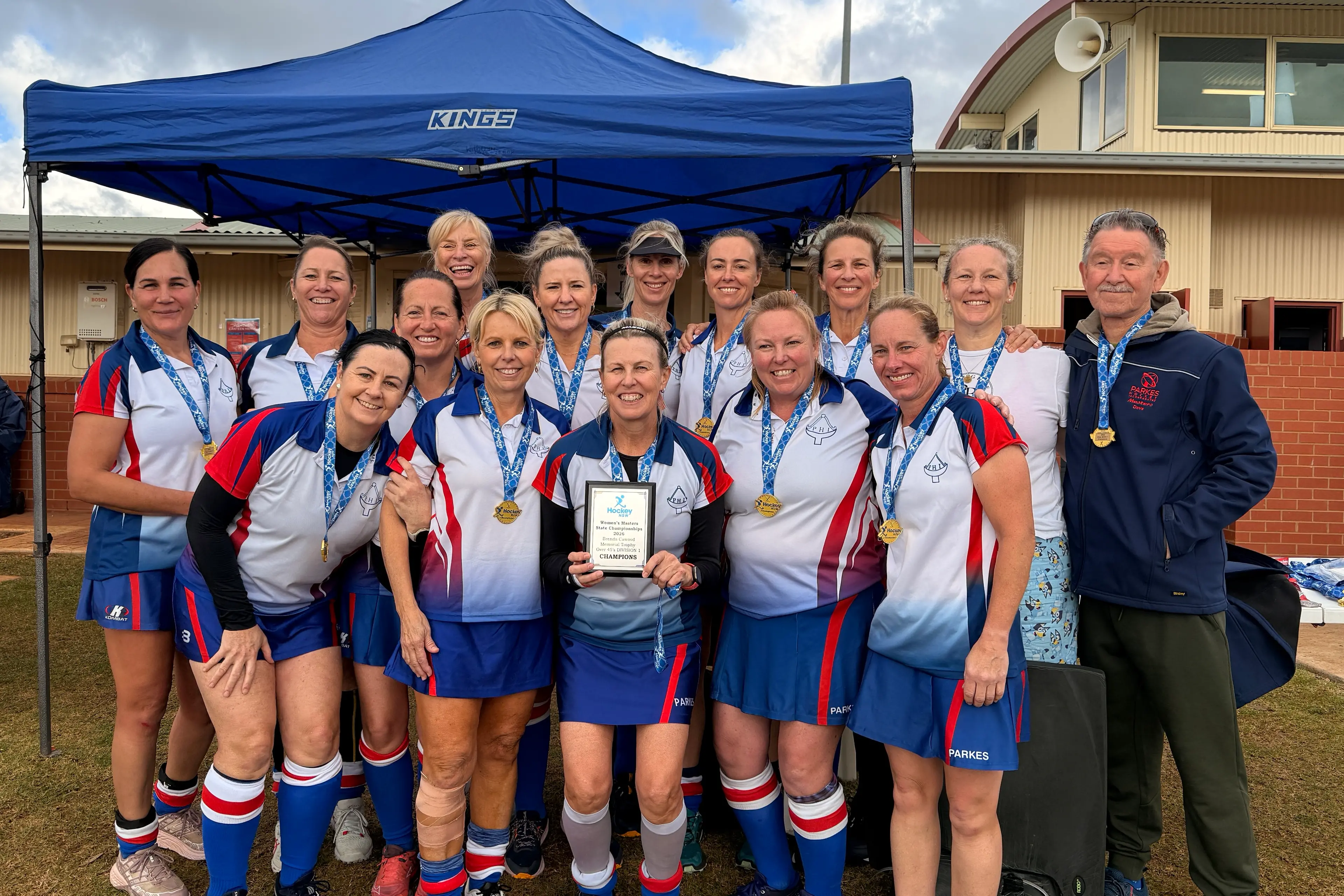 <p>Over 45s division one winners.</p>\\n