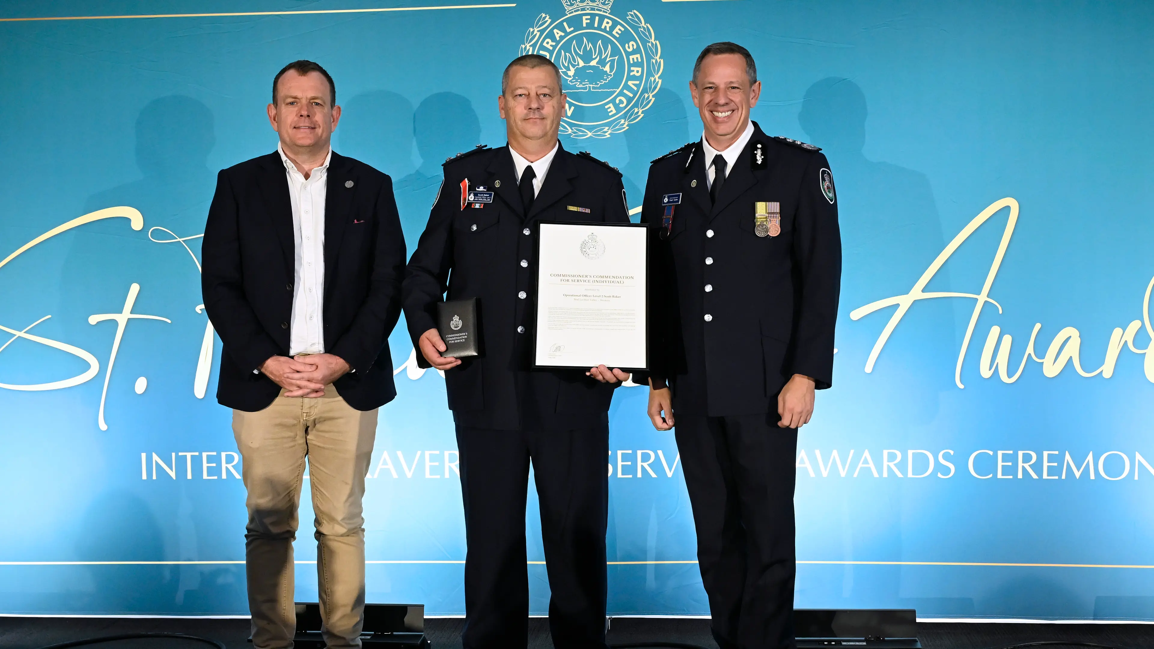 Commissioner's Commendation for Baker