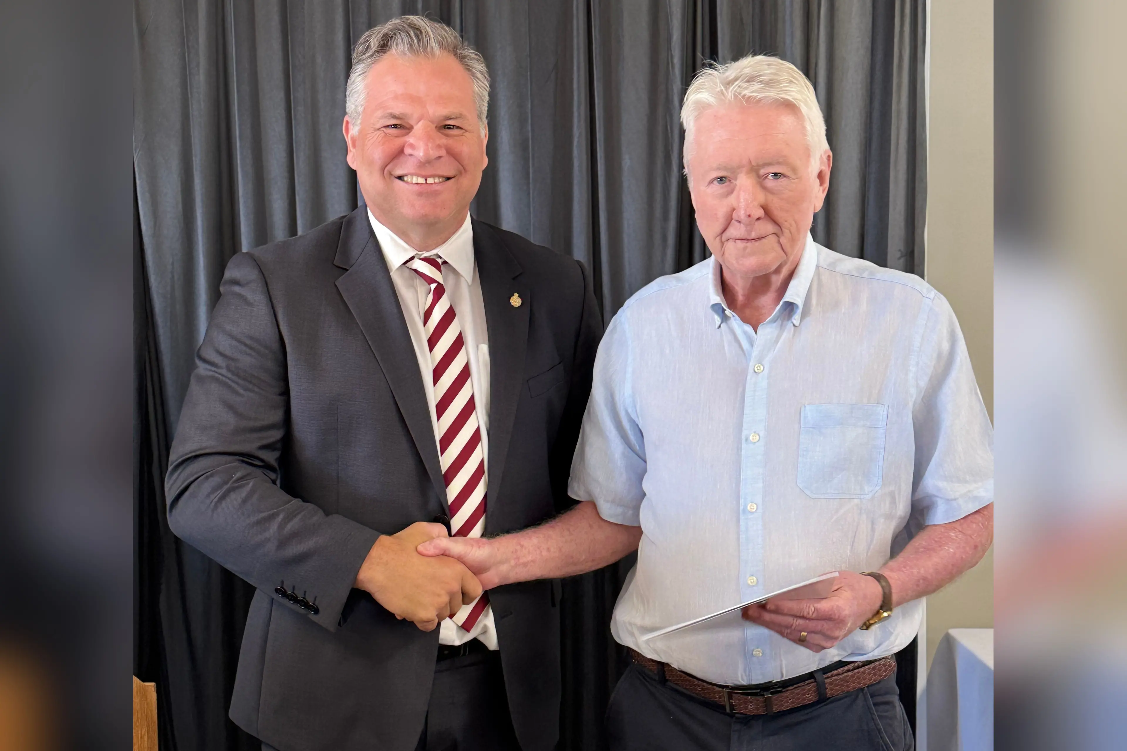 <p>Orange MP Phil Donato in January thanked Michael Greenwood for his outstanding contributions to the Parkes Australia Day Committee.</p>\\n