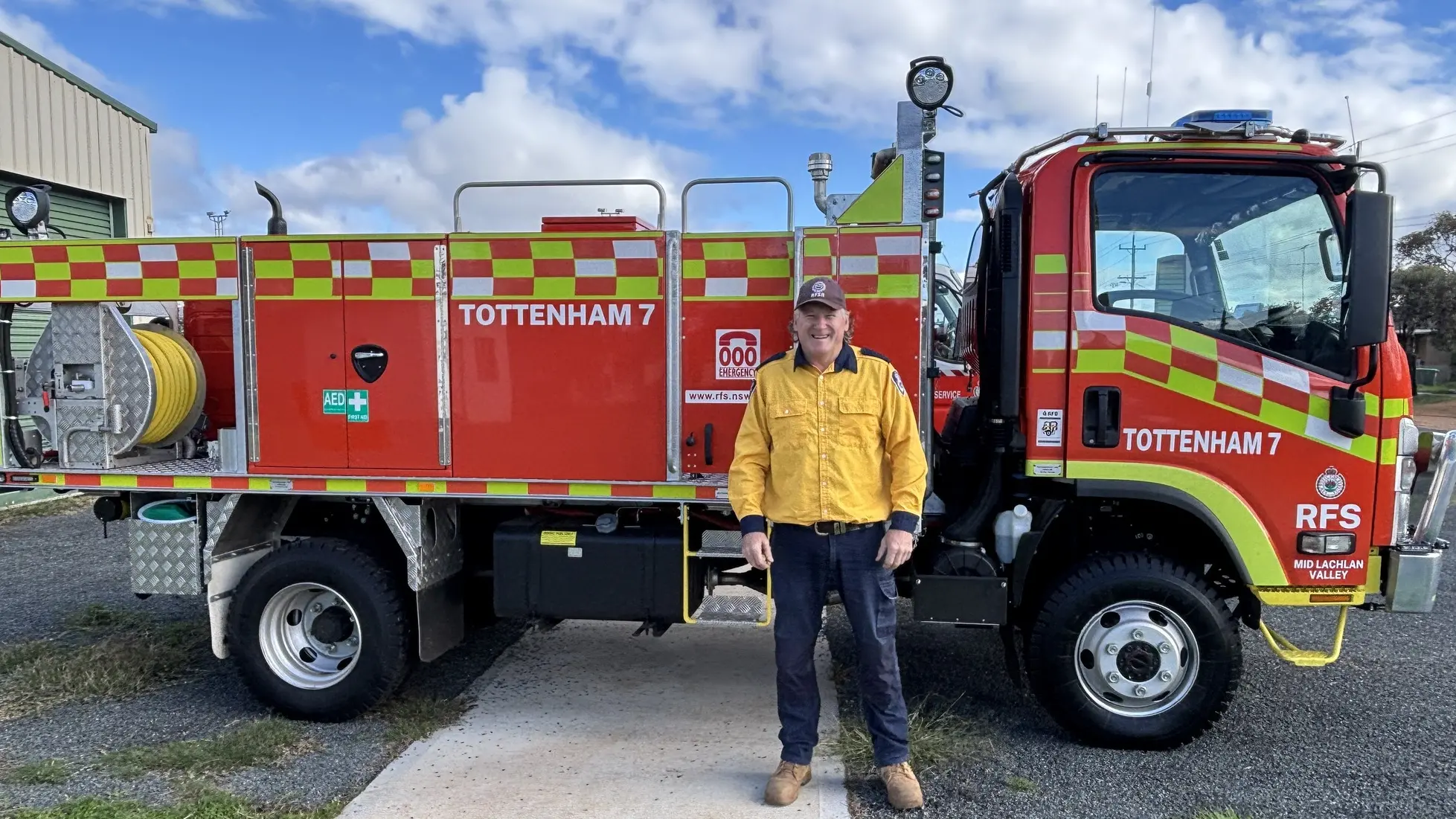Another boost for district's volunteer firefighters