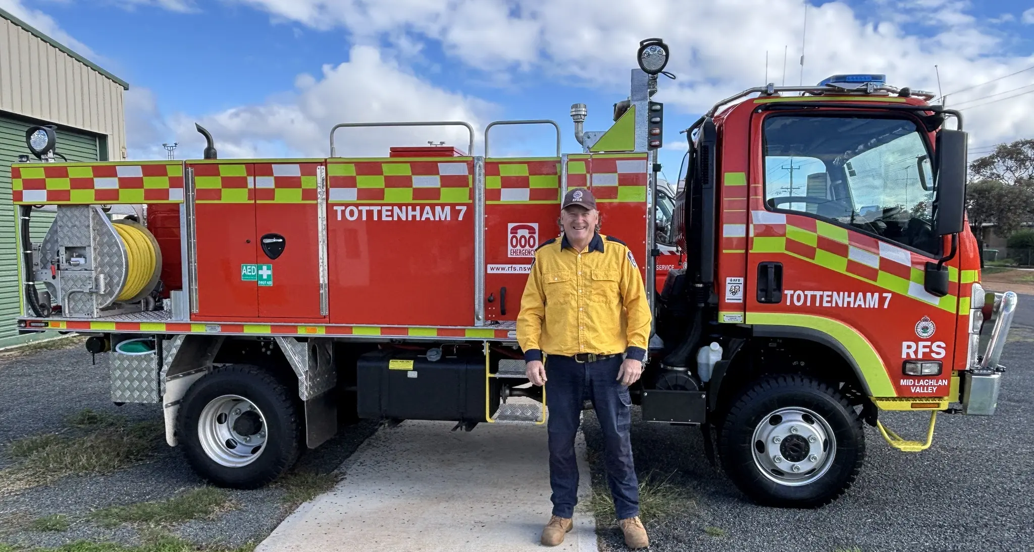 Another boost for district's volunteer firefighters
