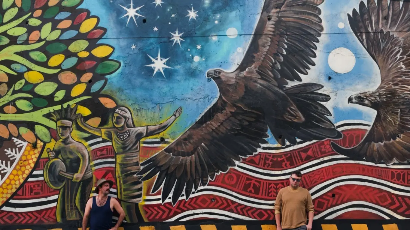A cross-cultural yarn between two Central West creatives