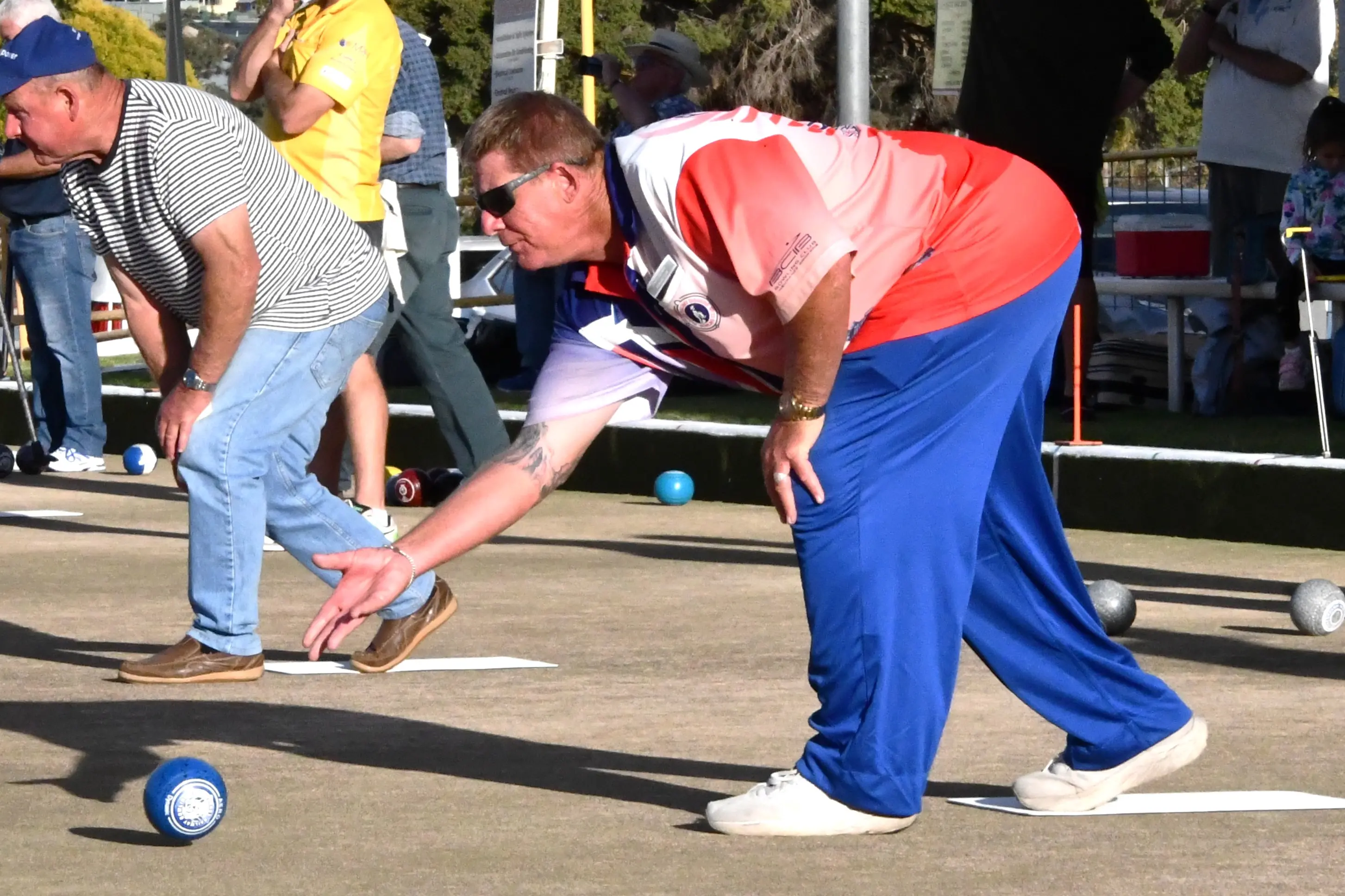 <p>Mick Dunn was one of the runners-up in Saturday\\'s mini social tournament. PHOTO: Jenny Kingham</p>\\n