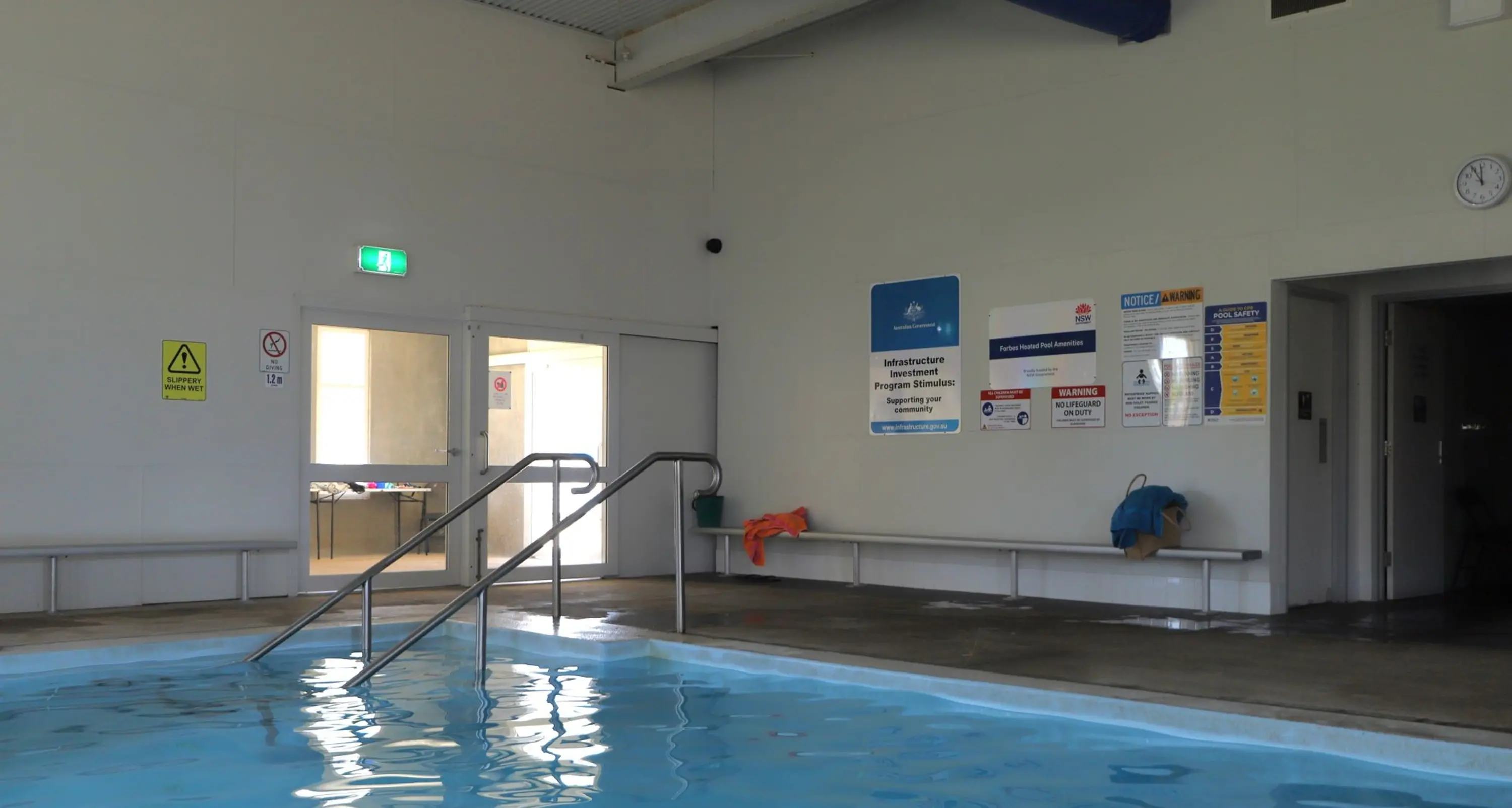 Indoor pool cooling down as council works to replace heater