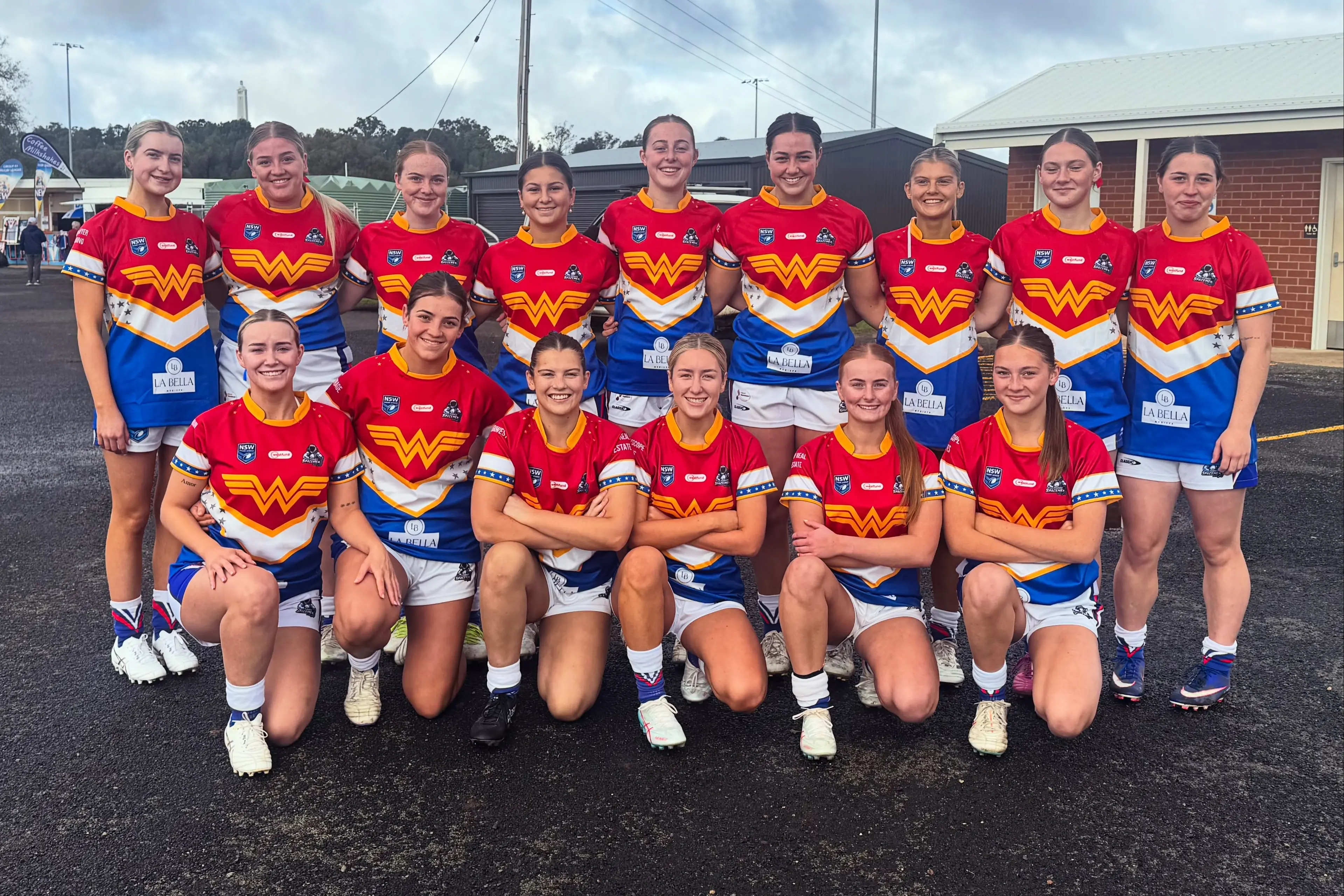<p>Parkes Spacecats harnessed the power of Wonder Woman on Sunday winning 40-12 over the Orange Hawks, and on their ladies day. PHOTO: Parkes Spacemen</p>\\n