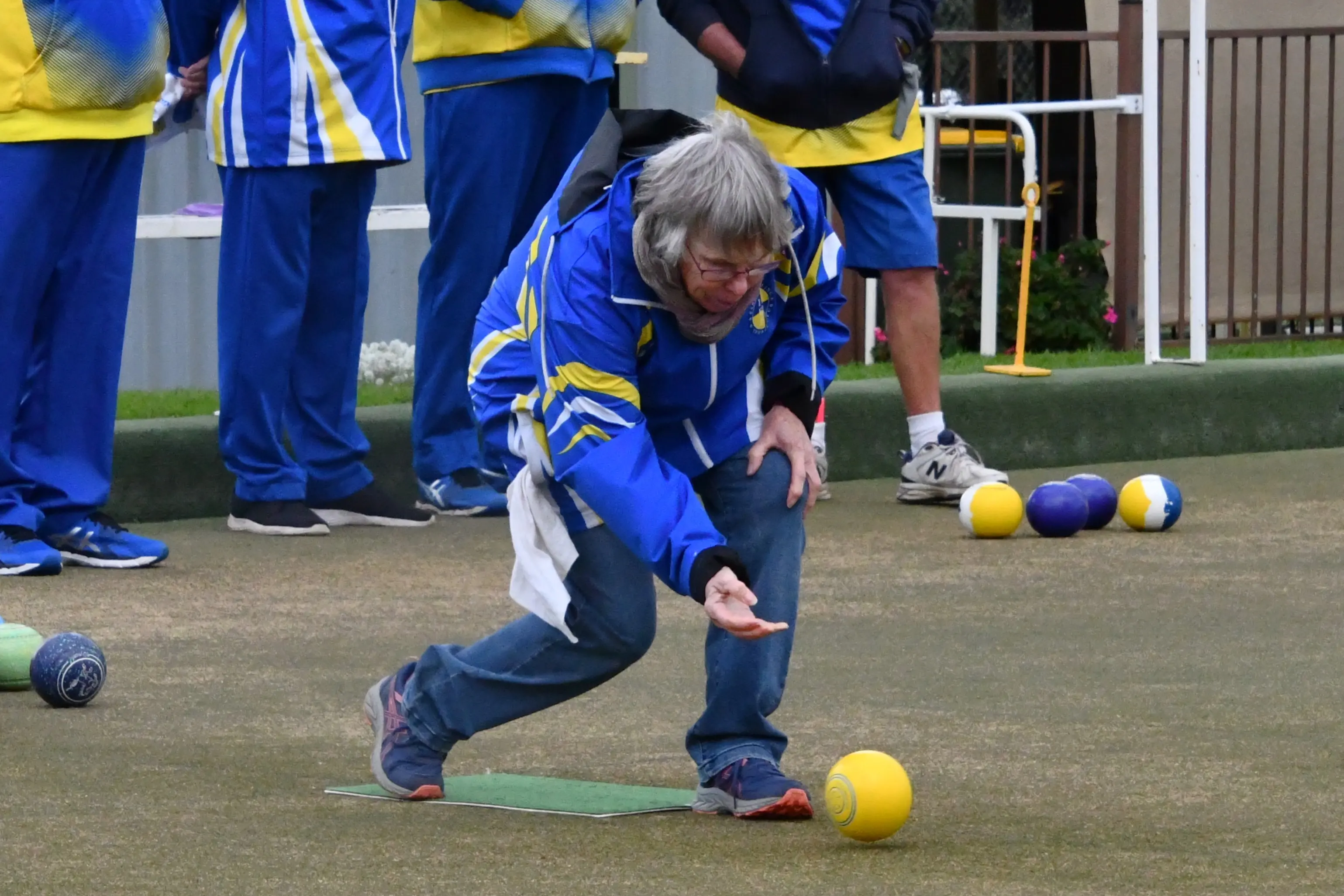 <p>Lynn Ryan is a regular at the Parkes Bowling and Sports Club, enjoying a bowl on Tuesdays and weekends. PHOTO: Jenny Kingham</p>\\n