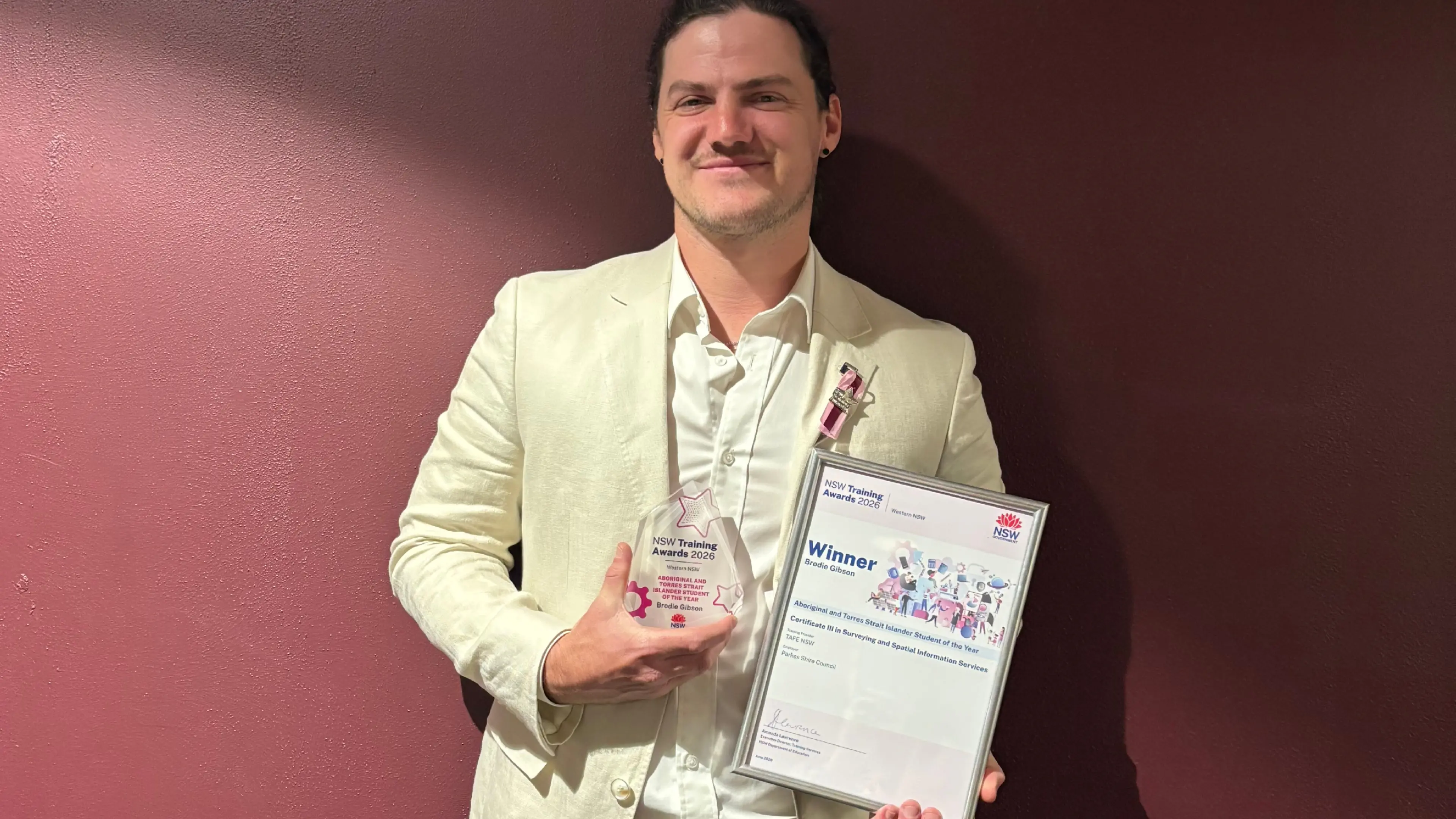 Top regional honour for Brodie