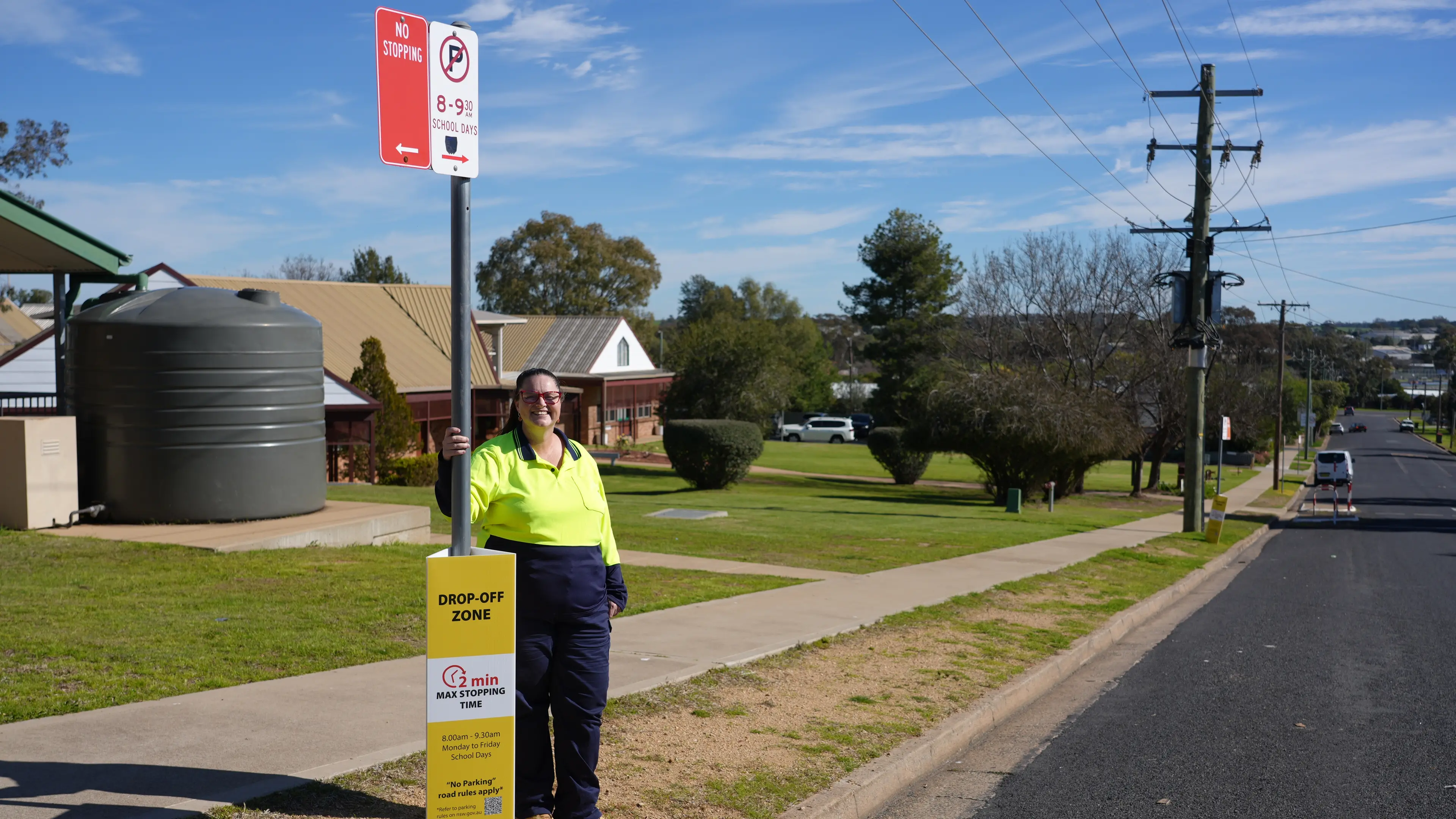 Know the rules at school drop-off