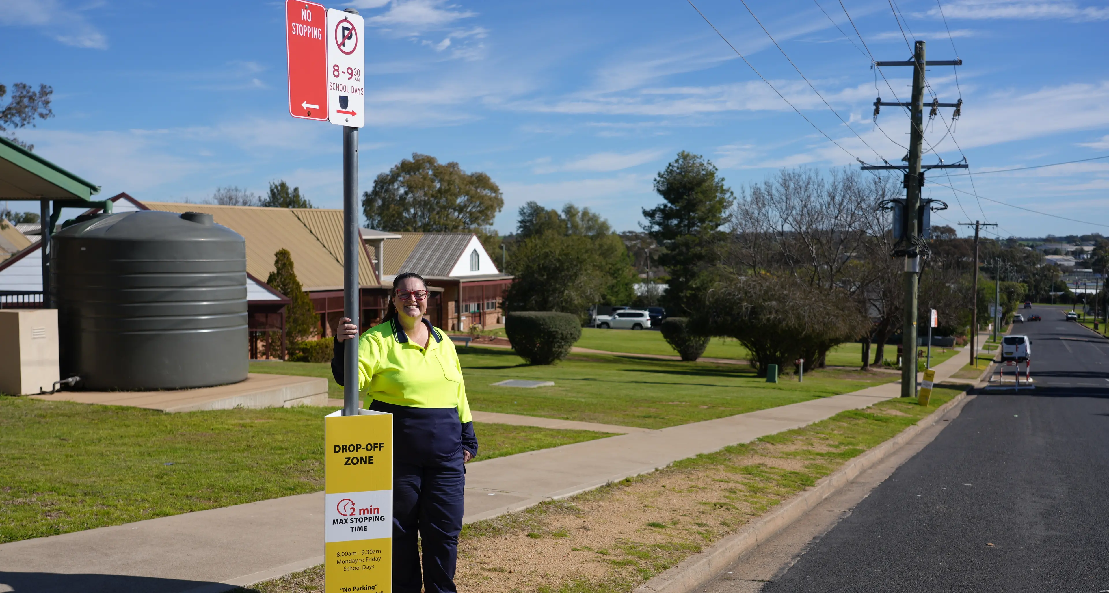 Know the rules at school drop-off